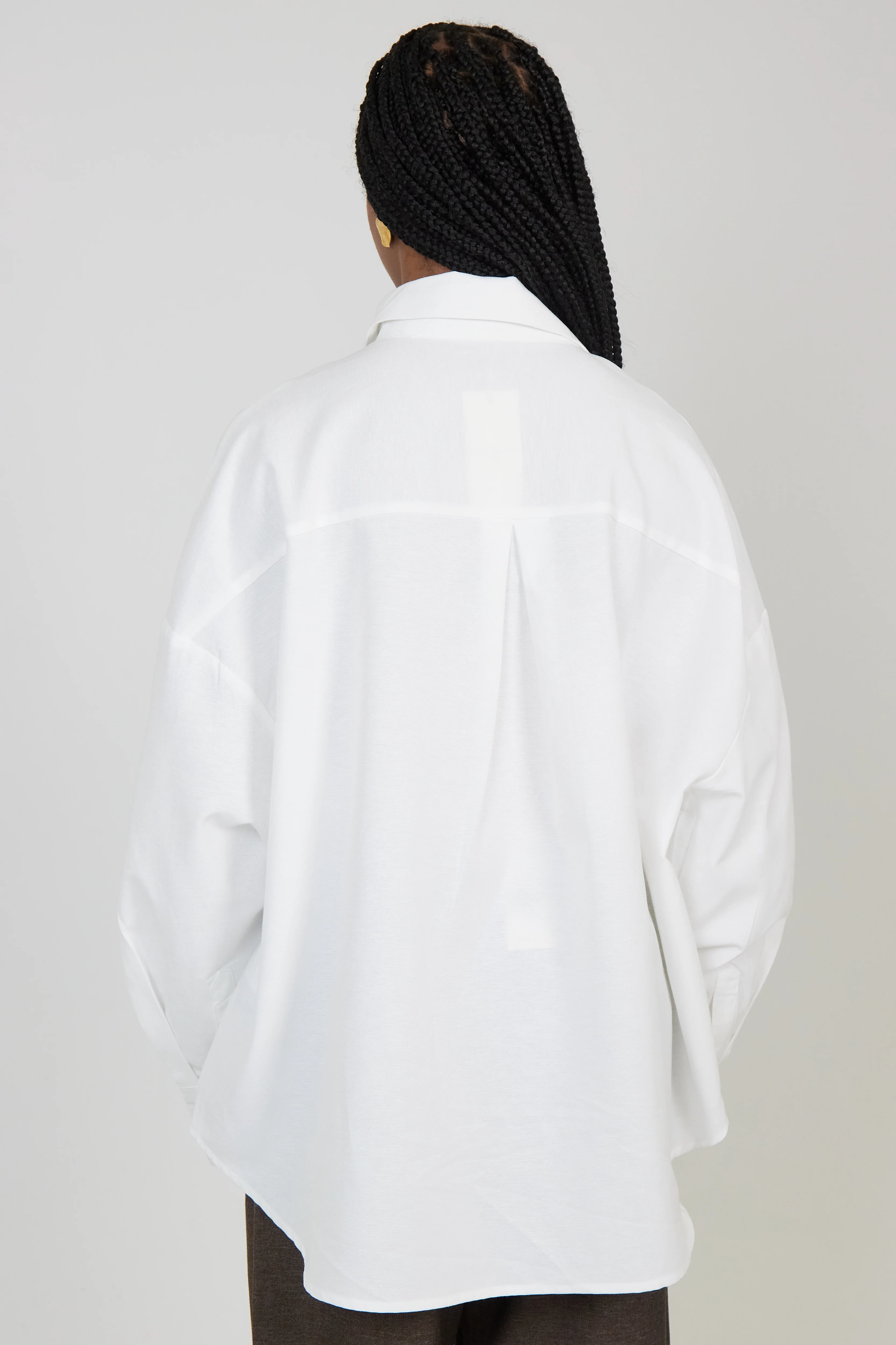Chemise Ivy Blanc / Chocolat - Image 5