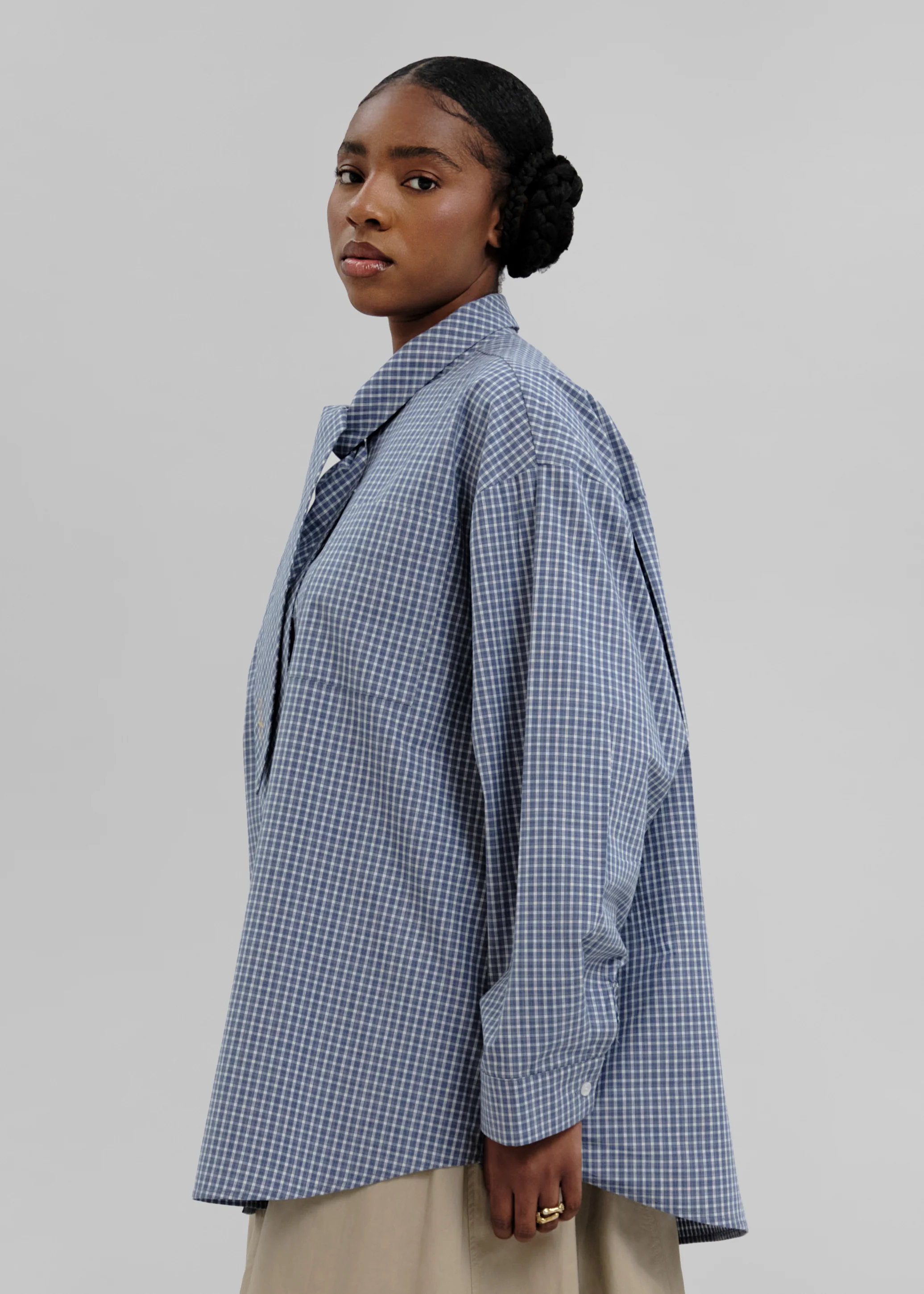 La Chemise Cravate Bleu - Image 3