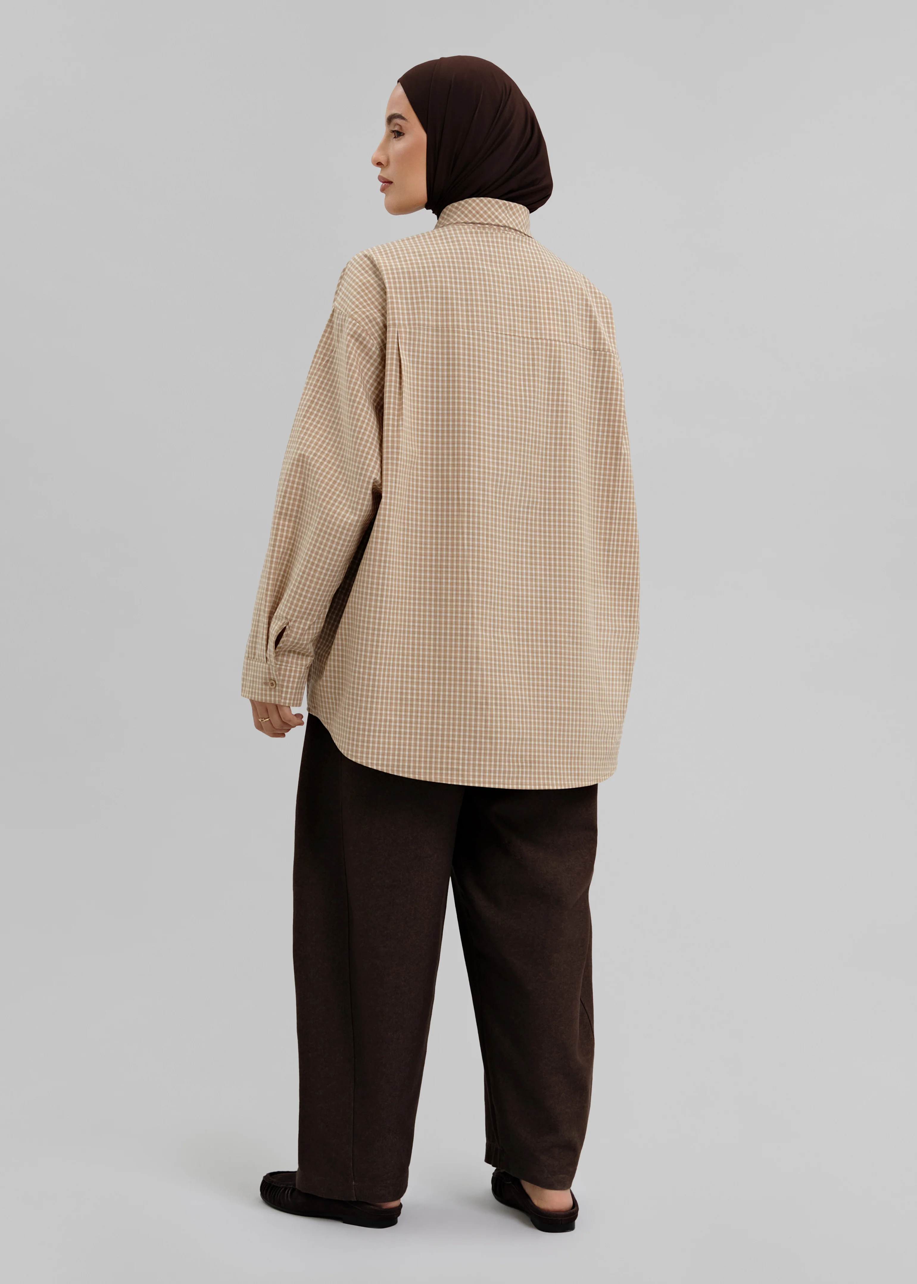 La Chemise Cravate Camel - Image 2