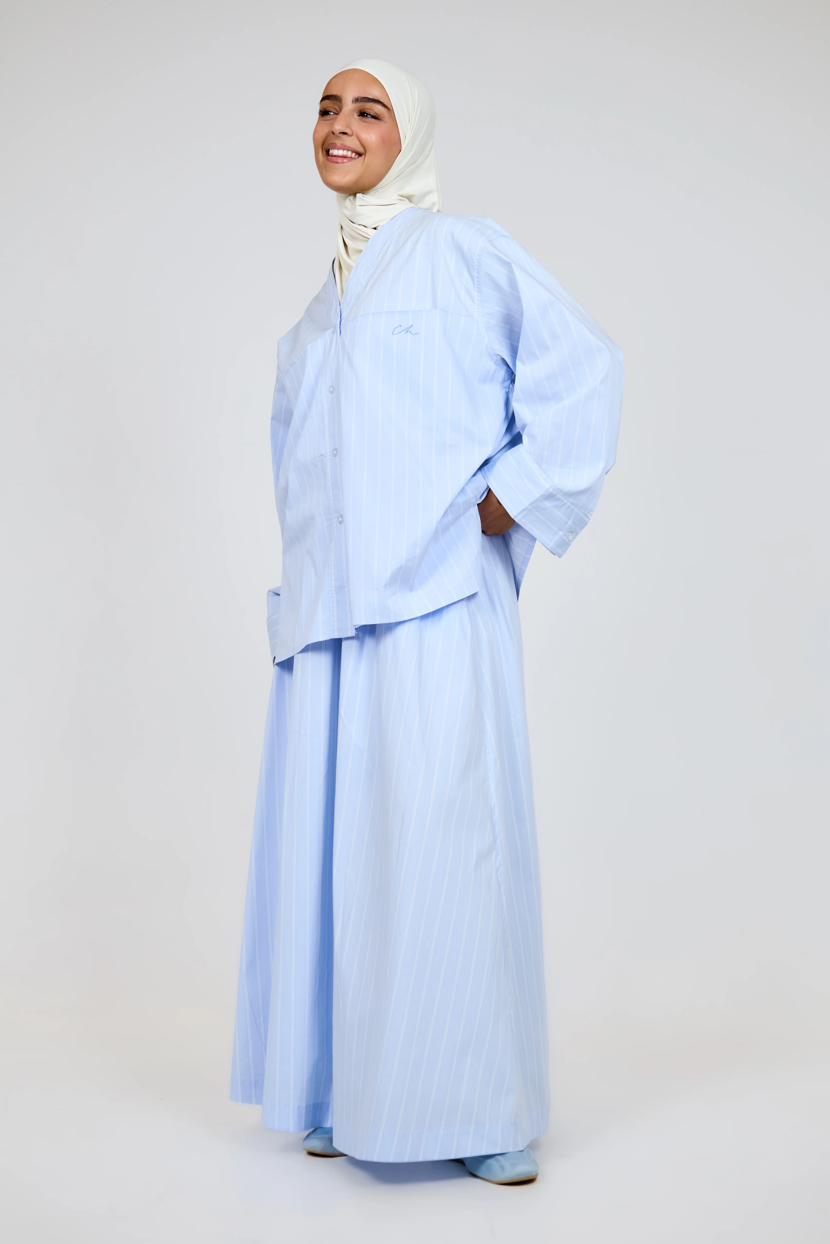 La Jupe Koton Line Bleu - Image 4