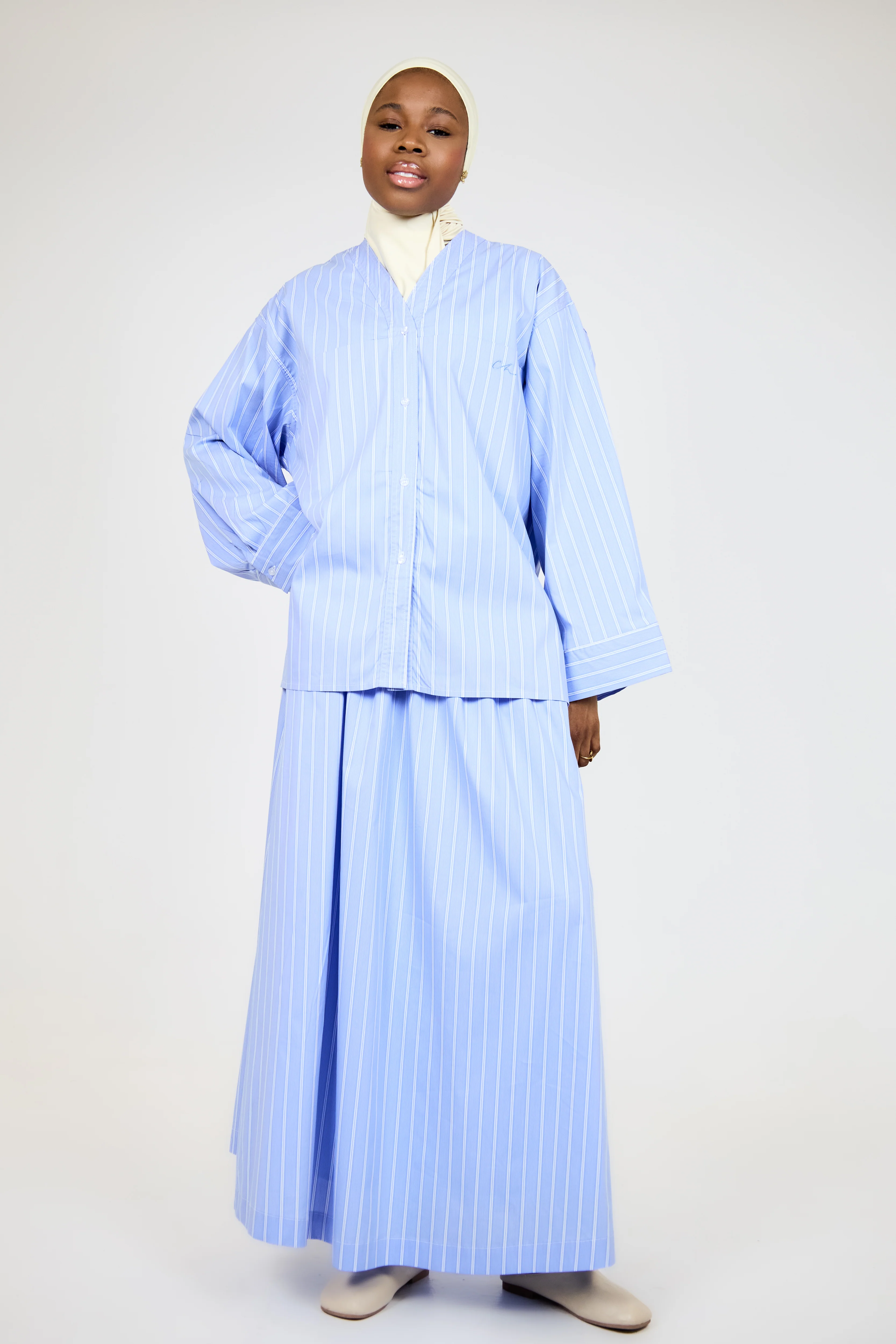 La Jupe Koton Line Bleu Foncé - Image 4
