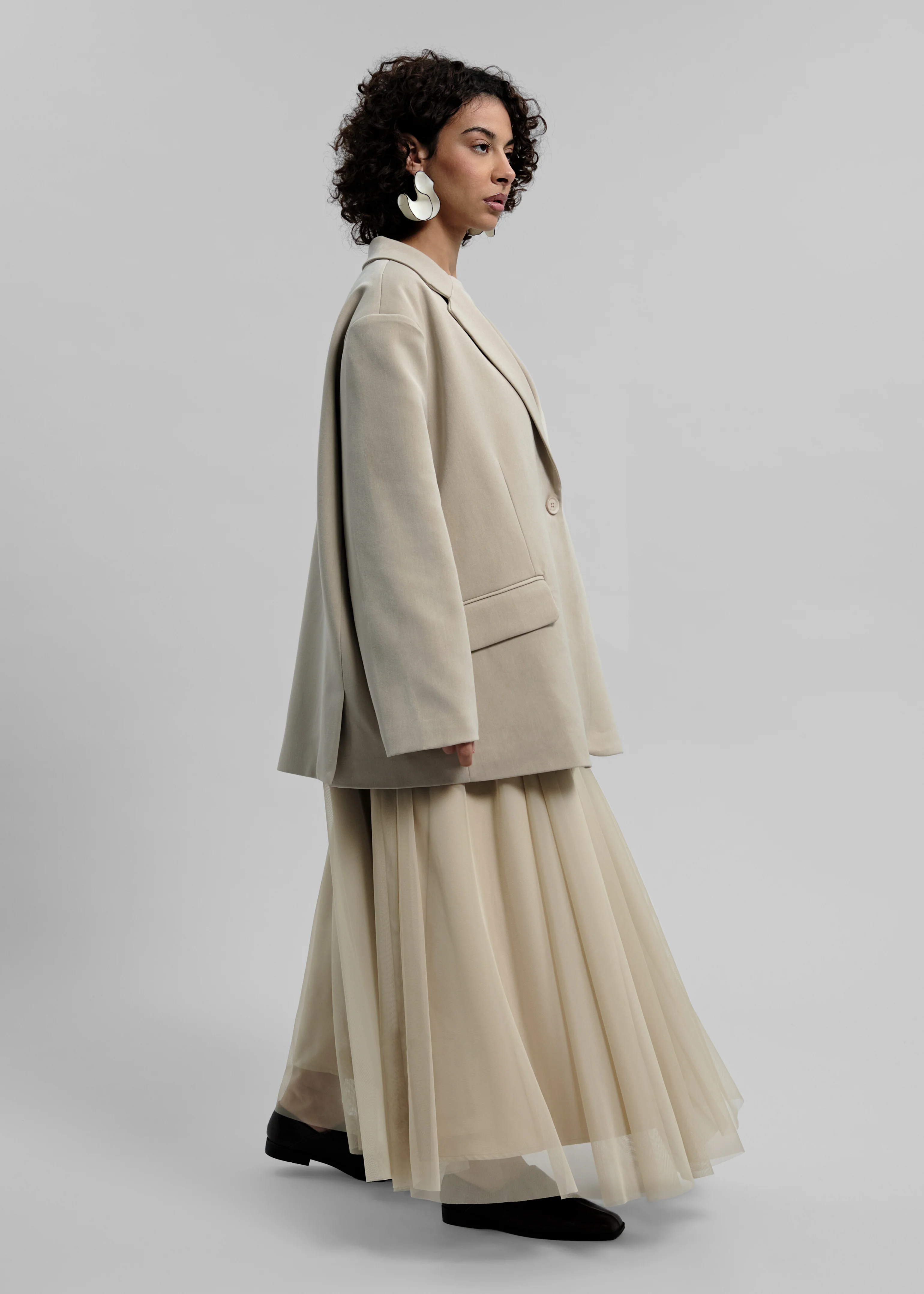 La Jupe Tulle Greige - Image 2