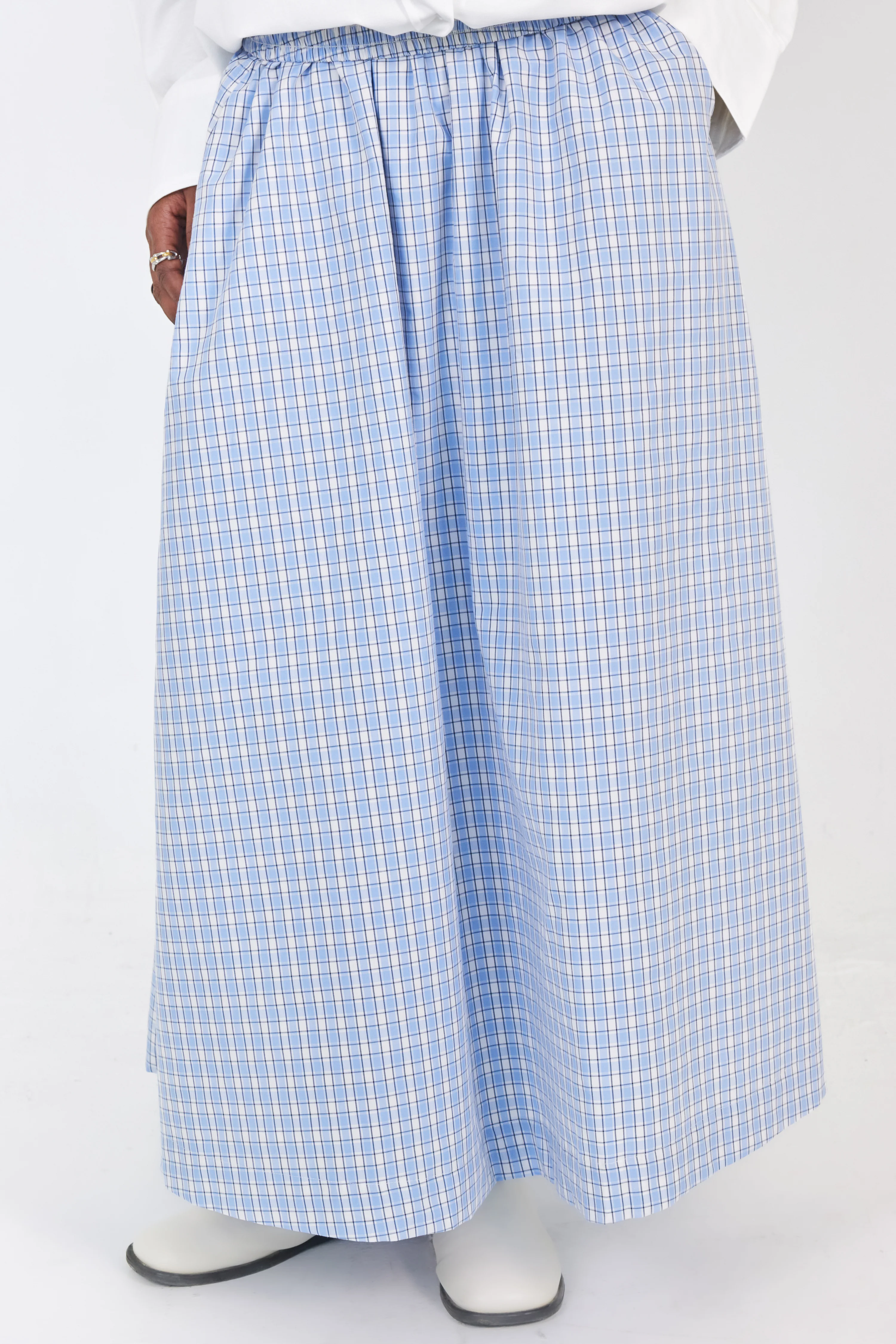 La Jupe Vichy Bleu - Image 3