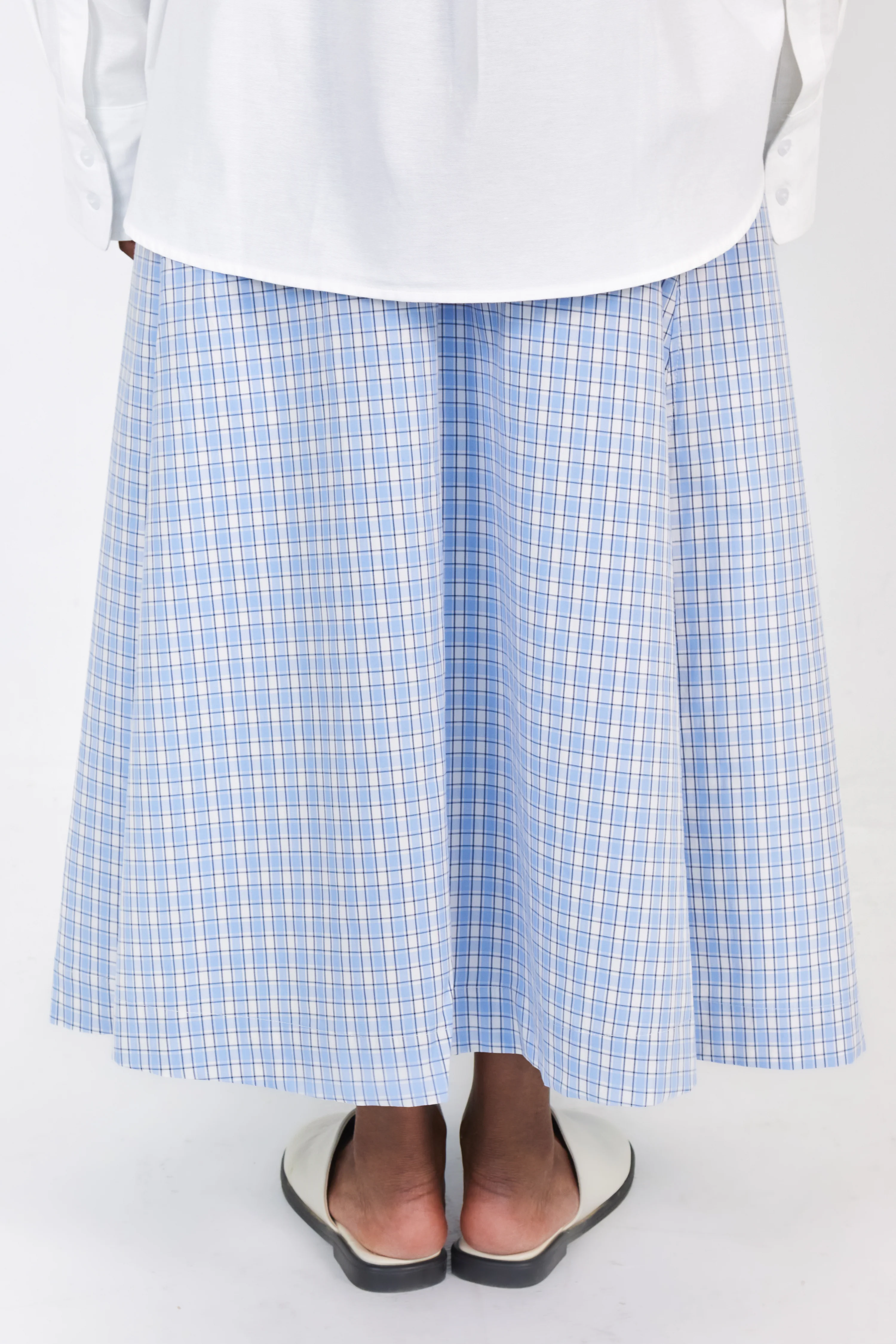 La Jupe Vichy Bleu - Image 5