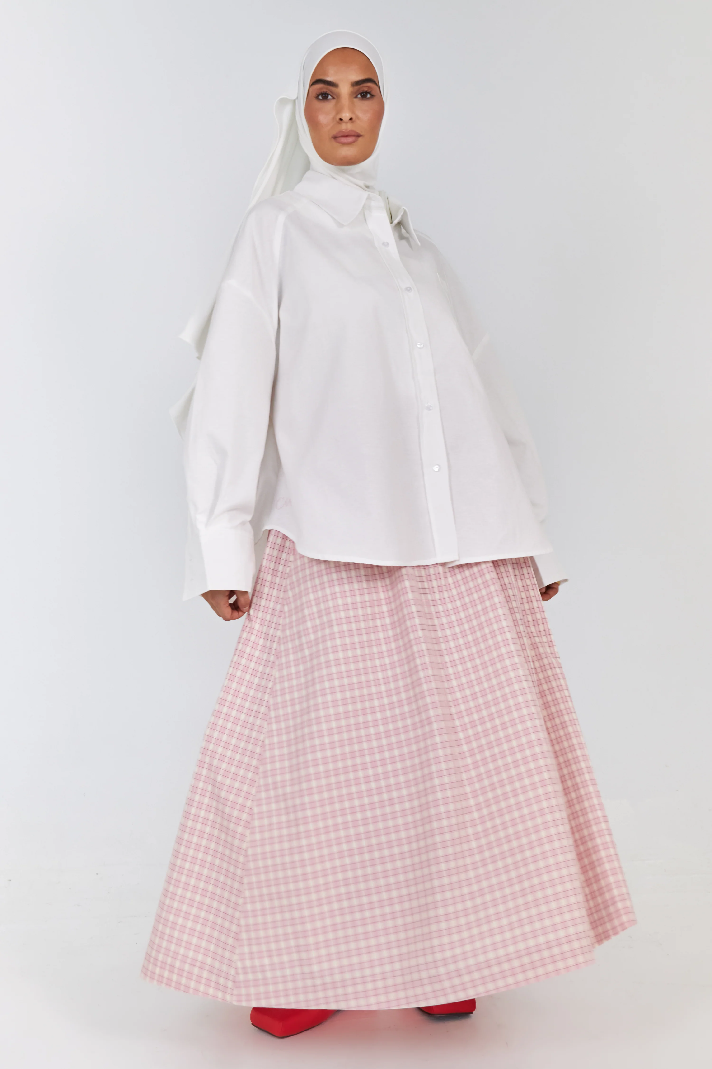 La Jupe Vichy Rose - Image 2