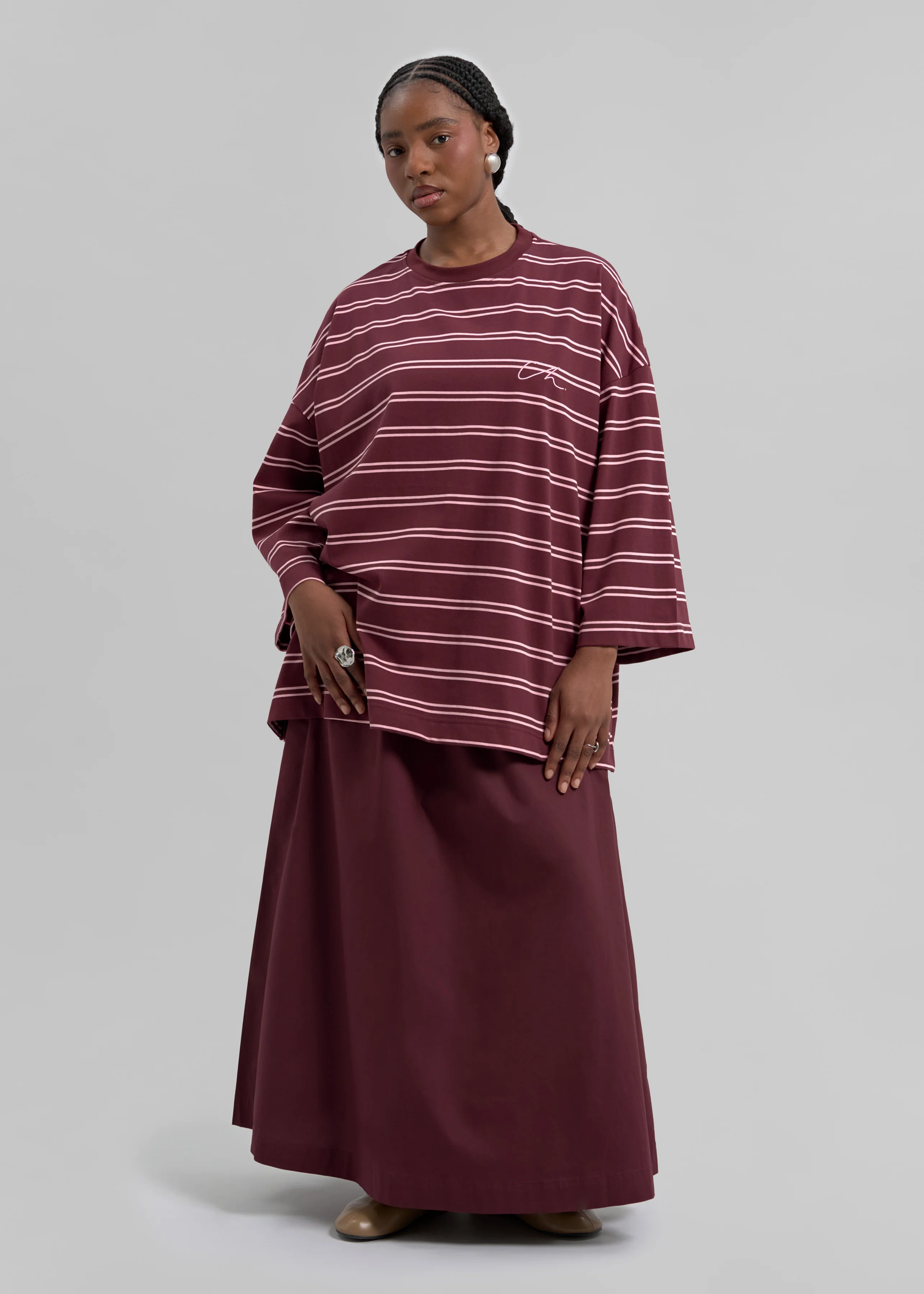 Le T-Shirt Marin Bordeaux