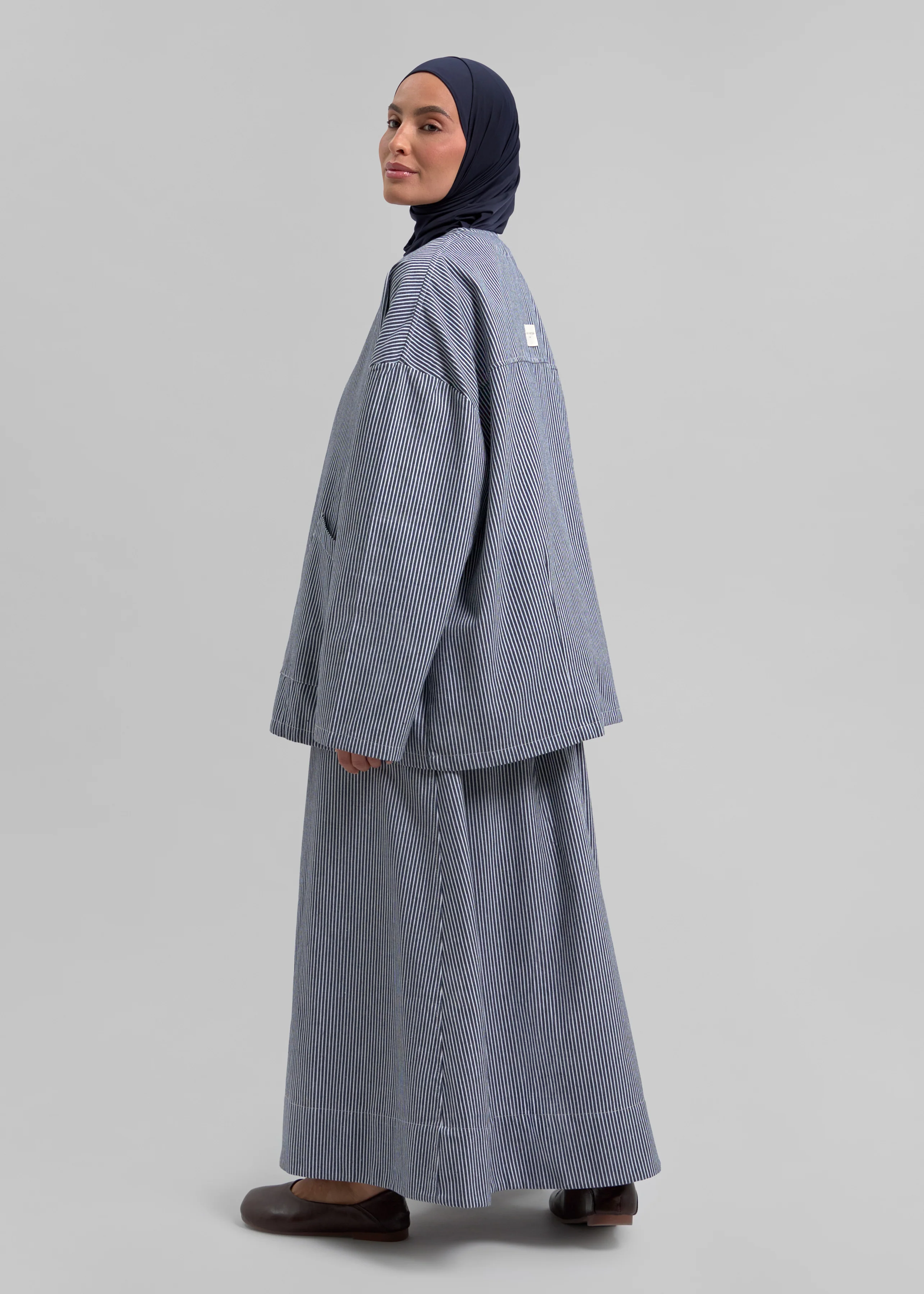 La Veste Atelier Rayée Bleu nuit - Image 2