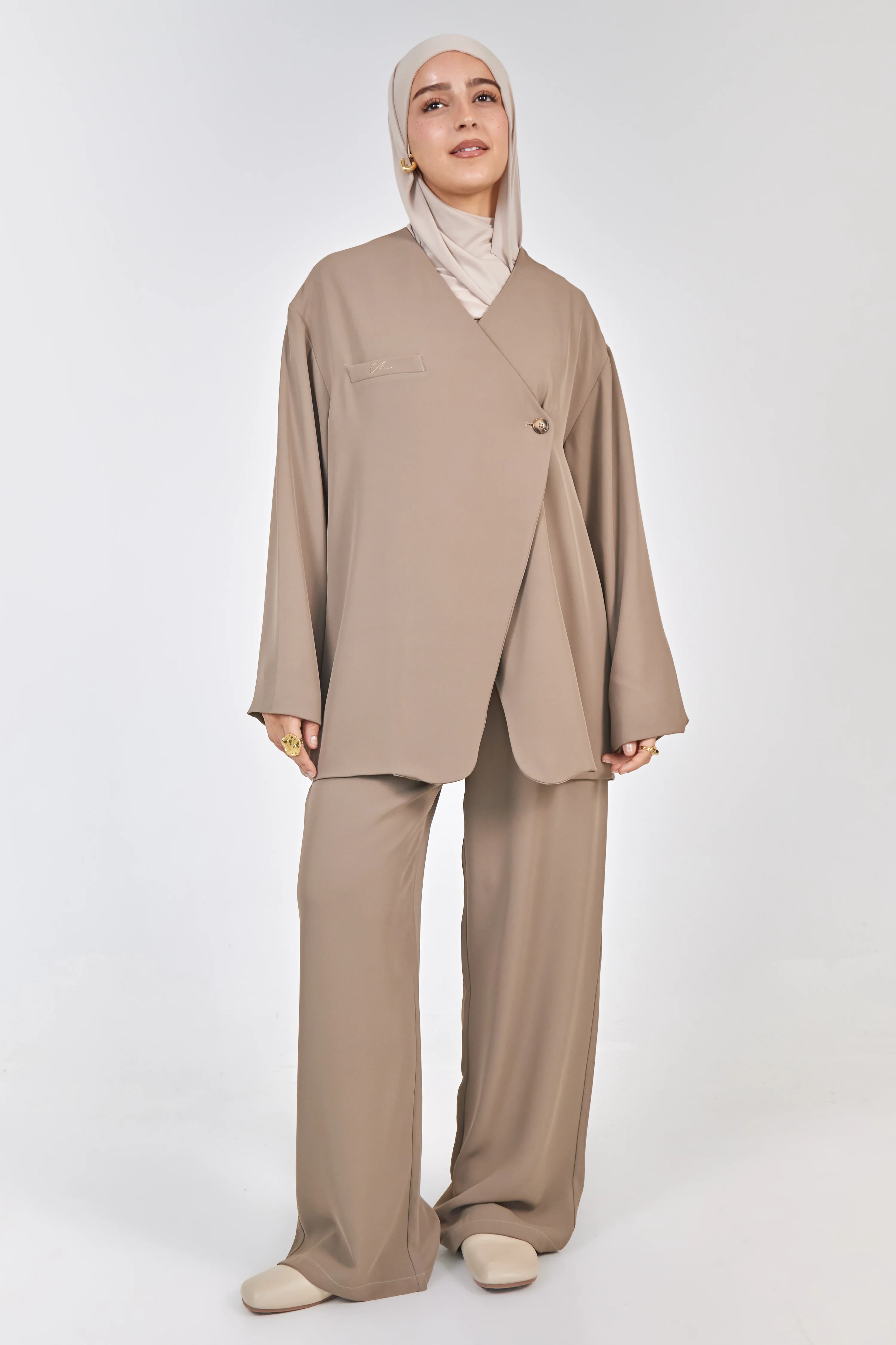 La Veste Classy Taupe - Image 2