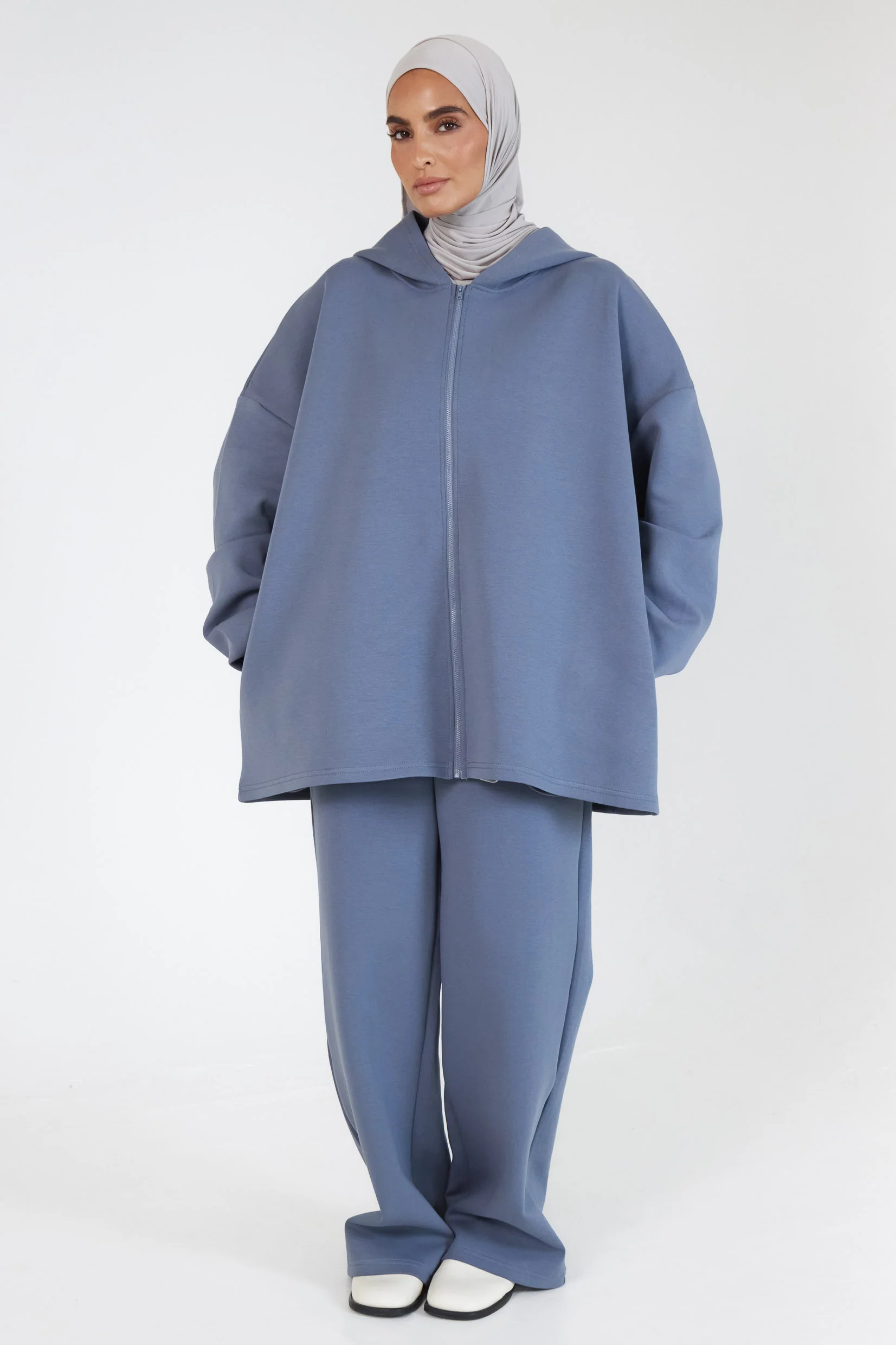 La Veste Comfy Bleu Délavé - Image 5