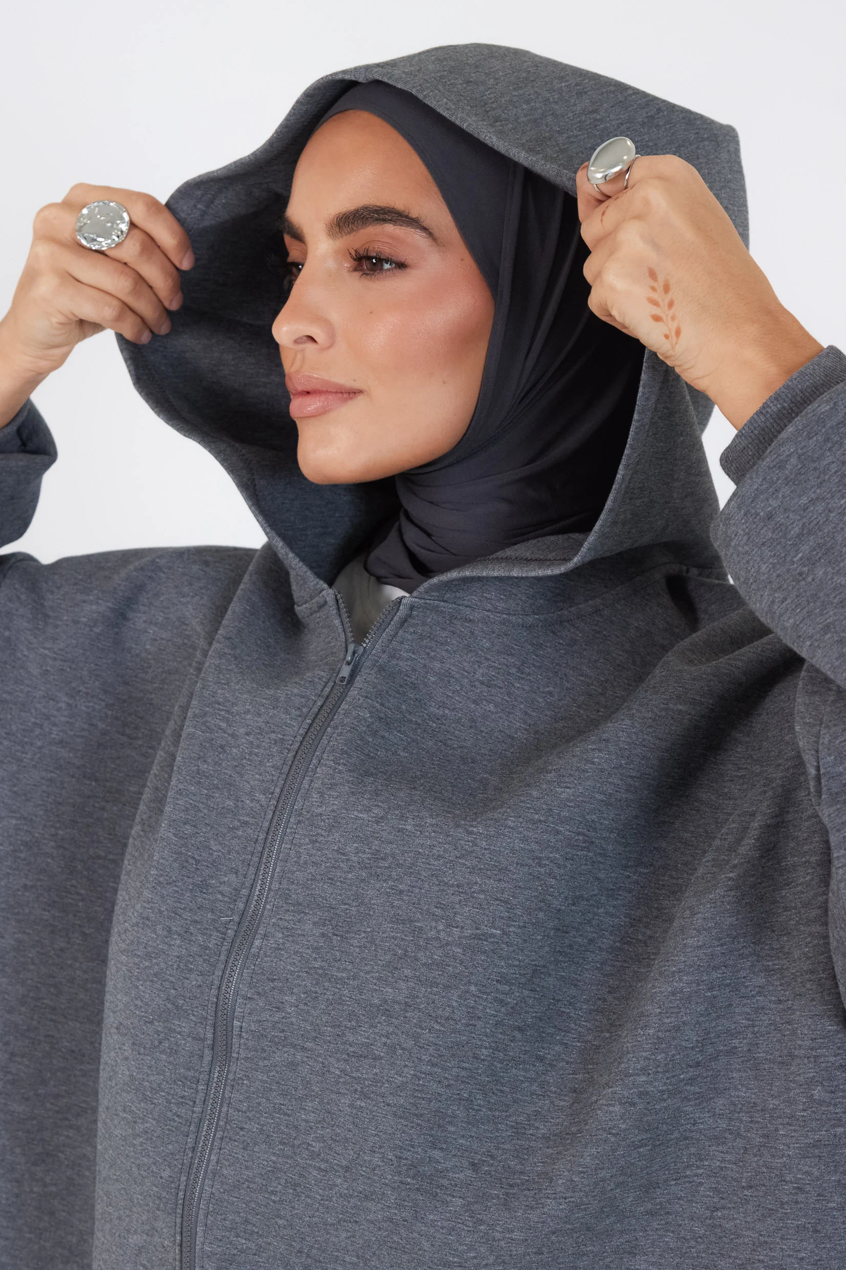 La Veste Comfy Gris Foncé - Image 7