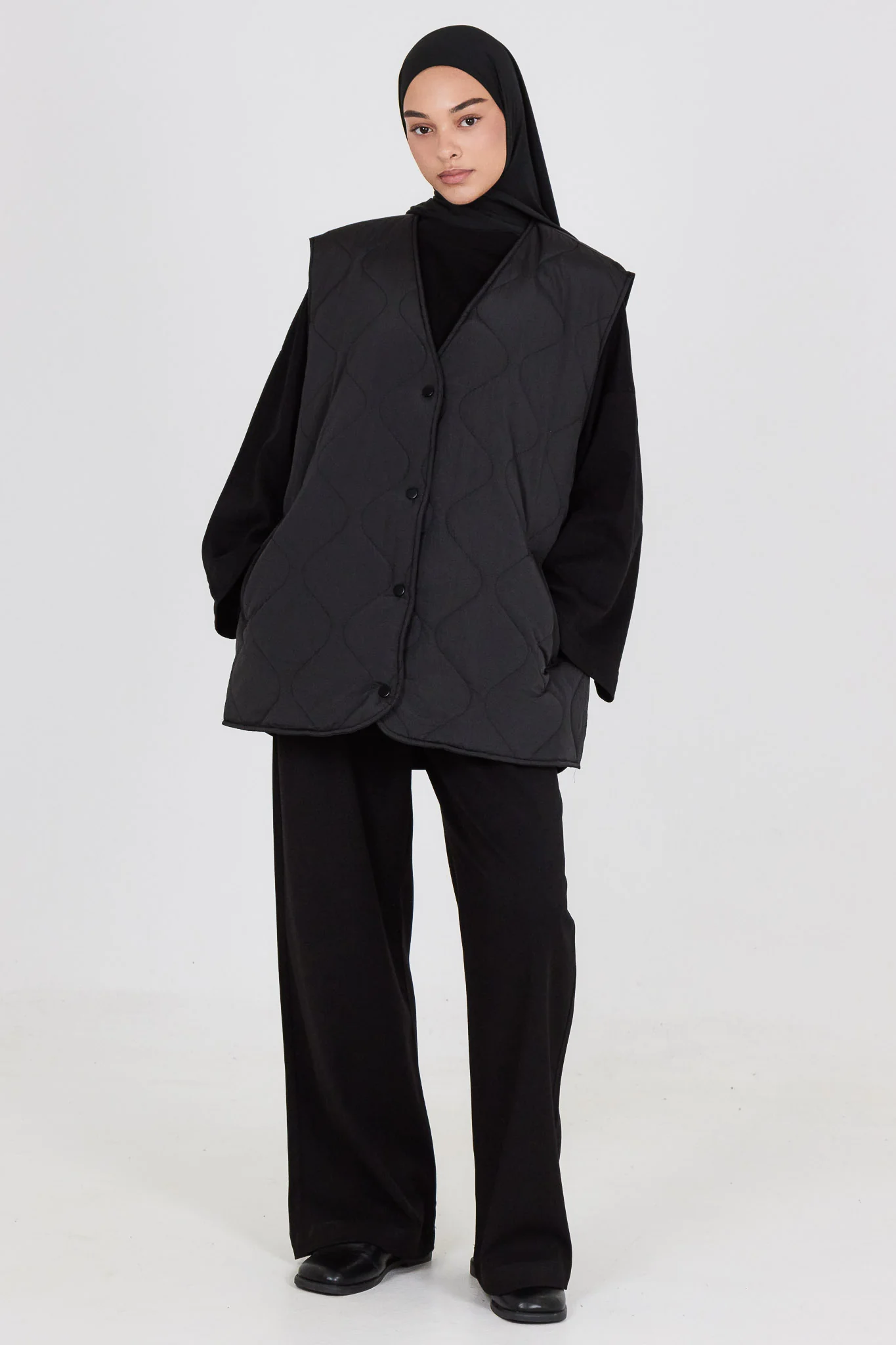 La Veste Matelassée Noir - Image 2