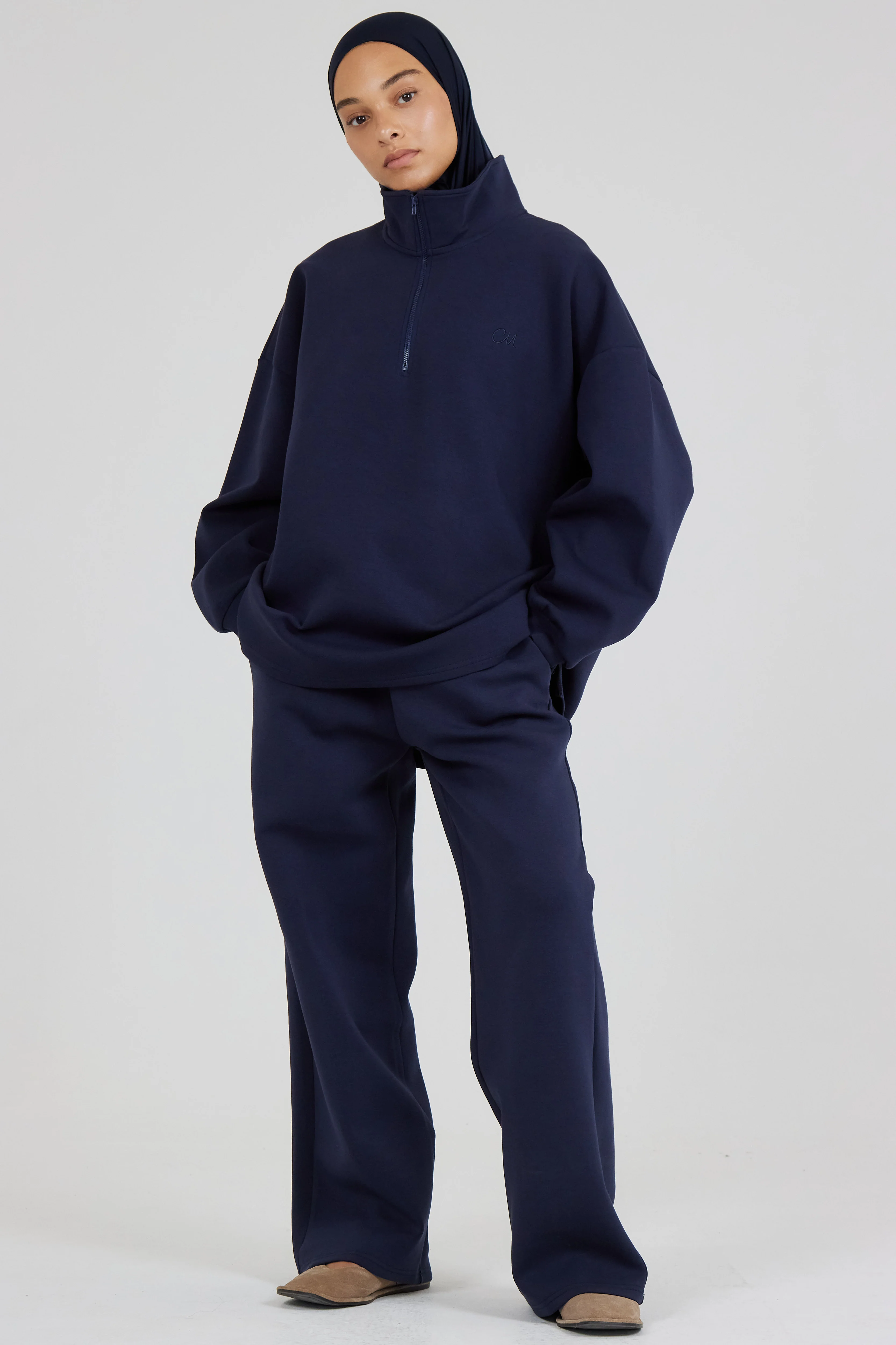 Le Pantalon Comfy Bleu Nuit - Image 3