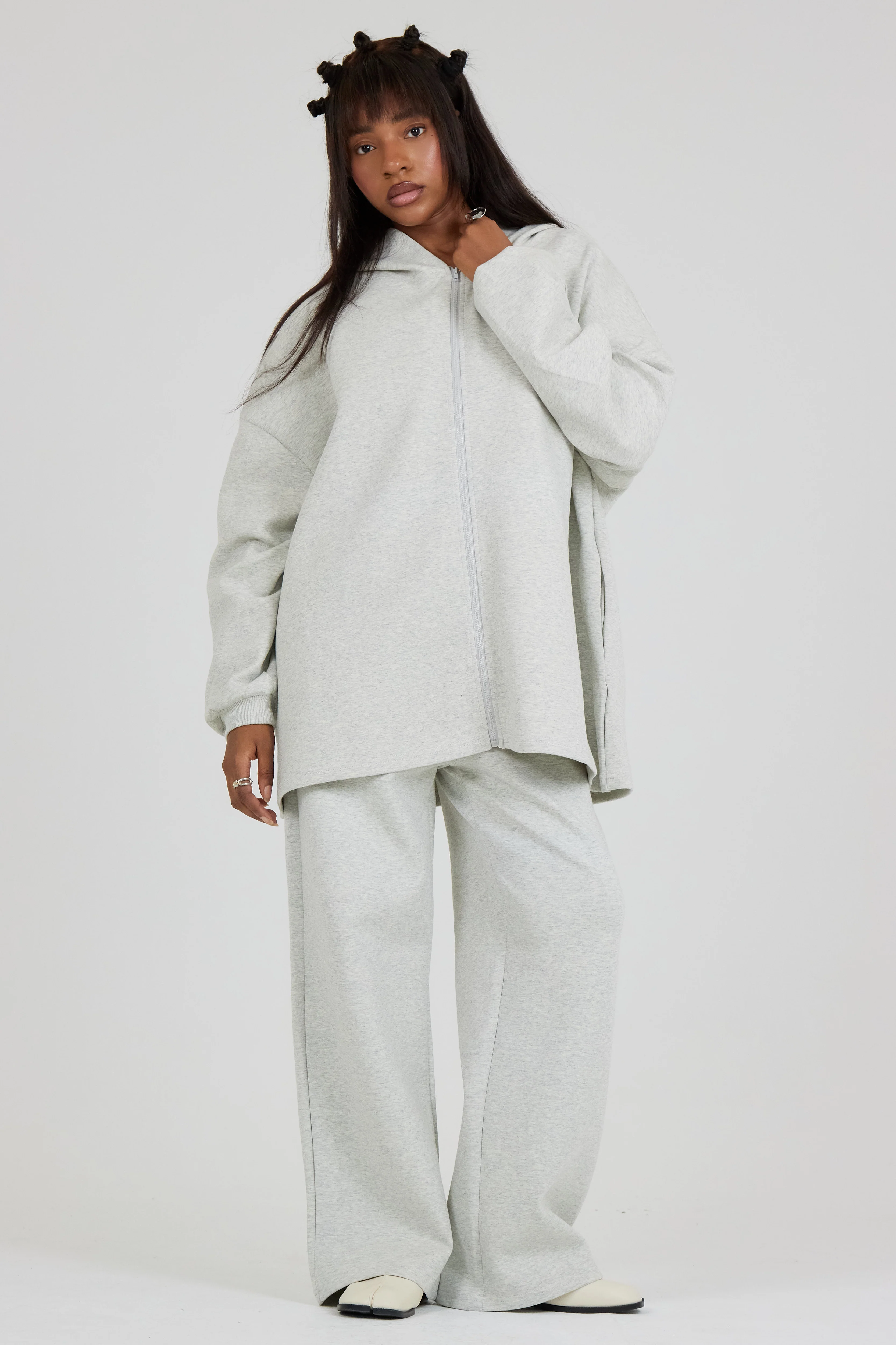 Le Pantalon Comfy Gris Clair - Image 3