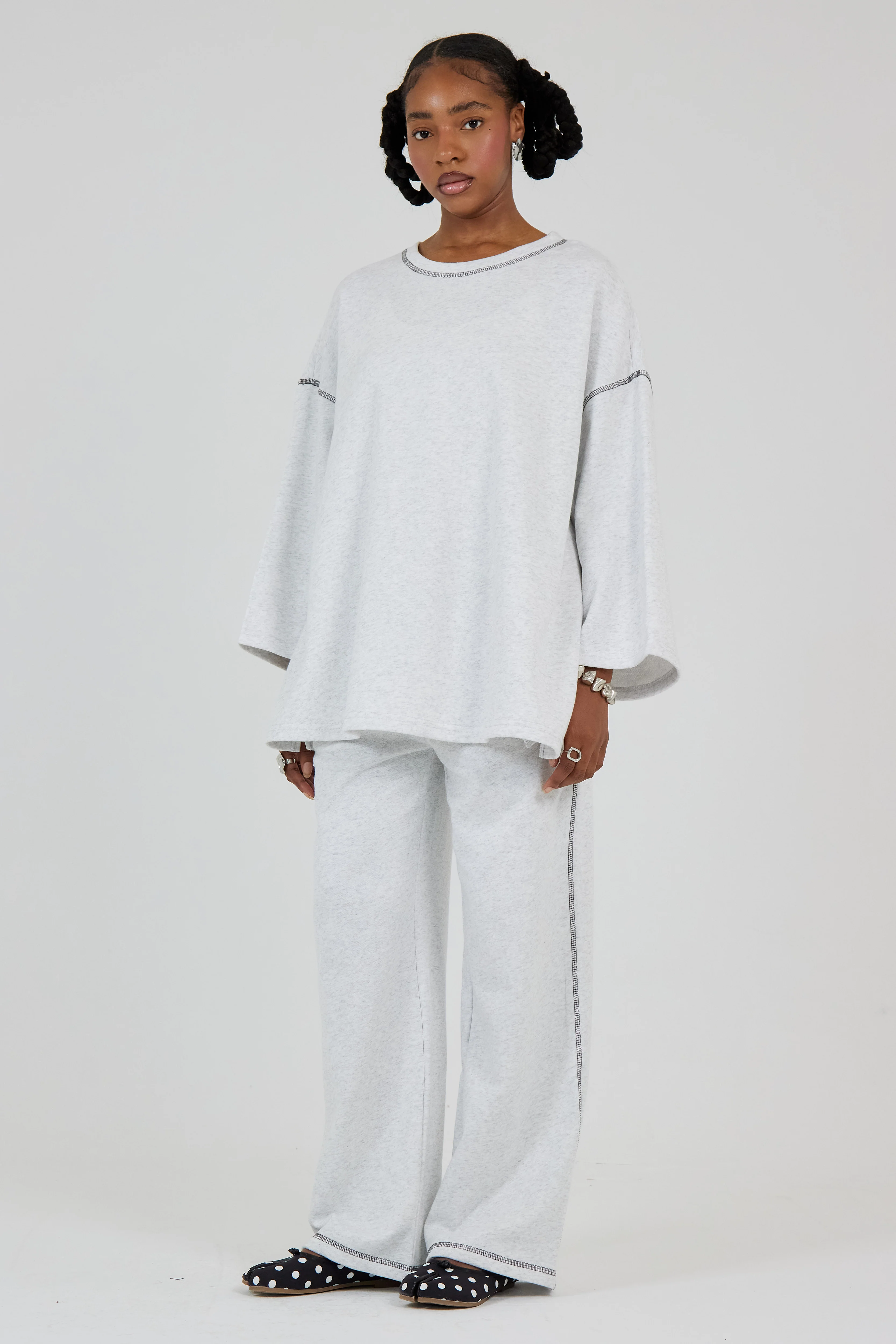 Le Pantalon Essential Gris clair