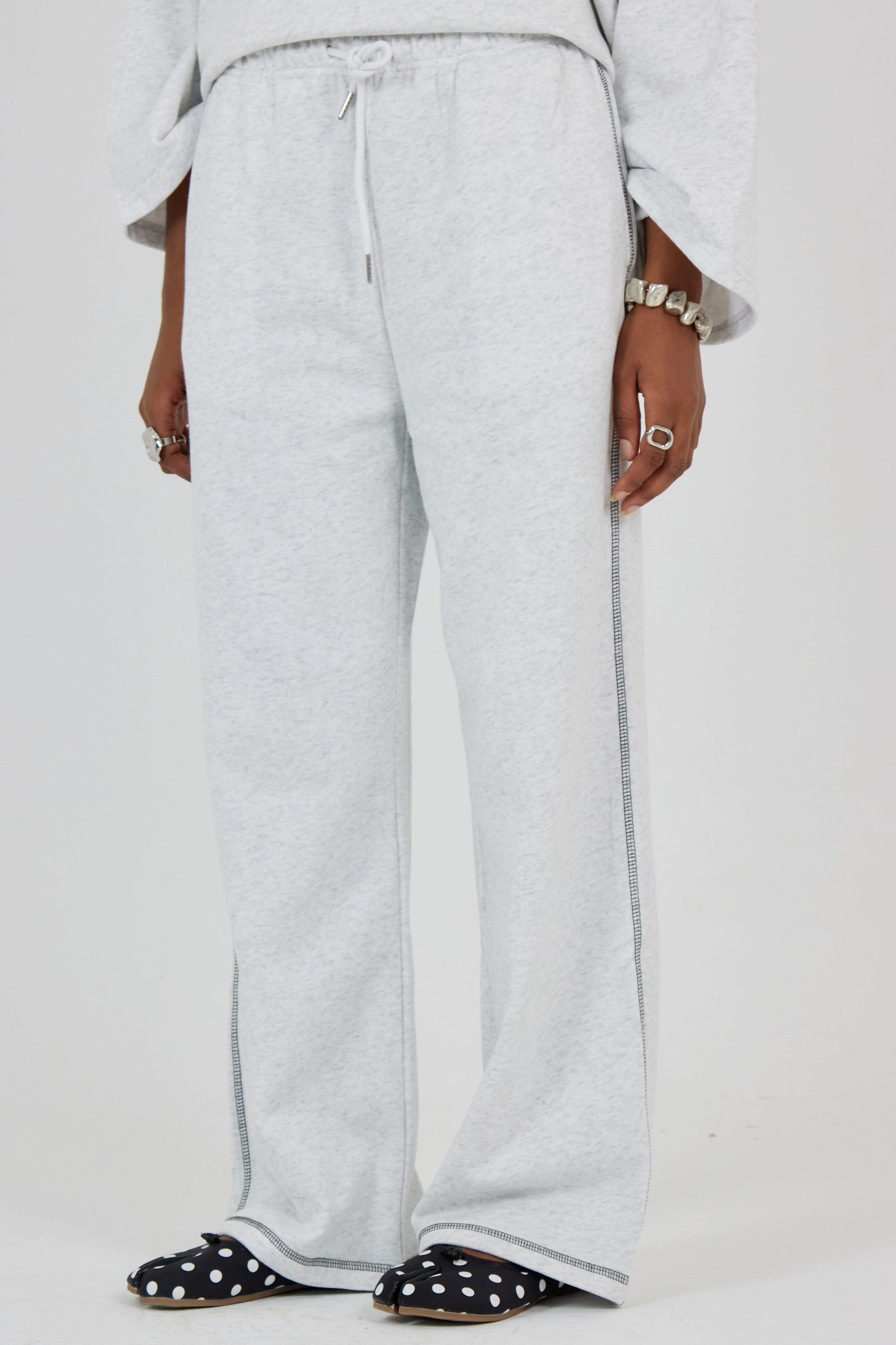 Le Pantalon Essential Gris clair - Image 3