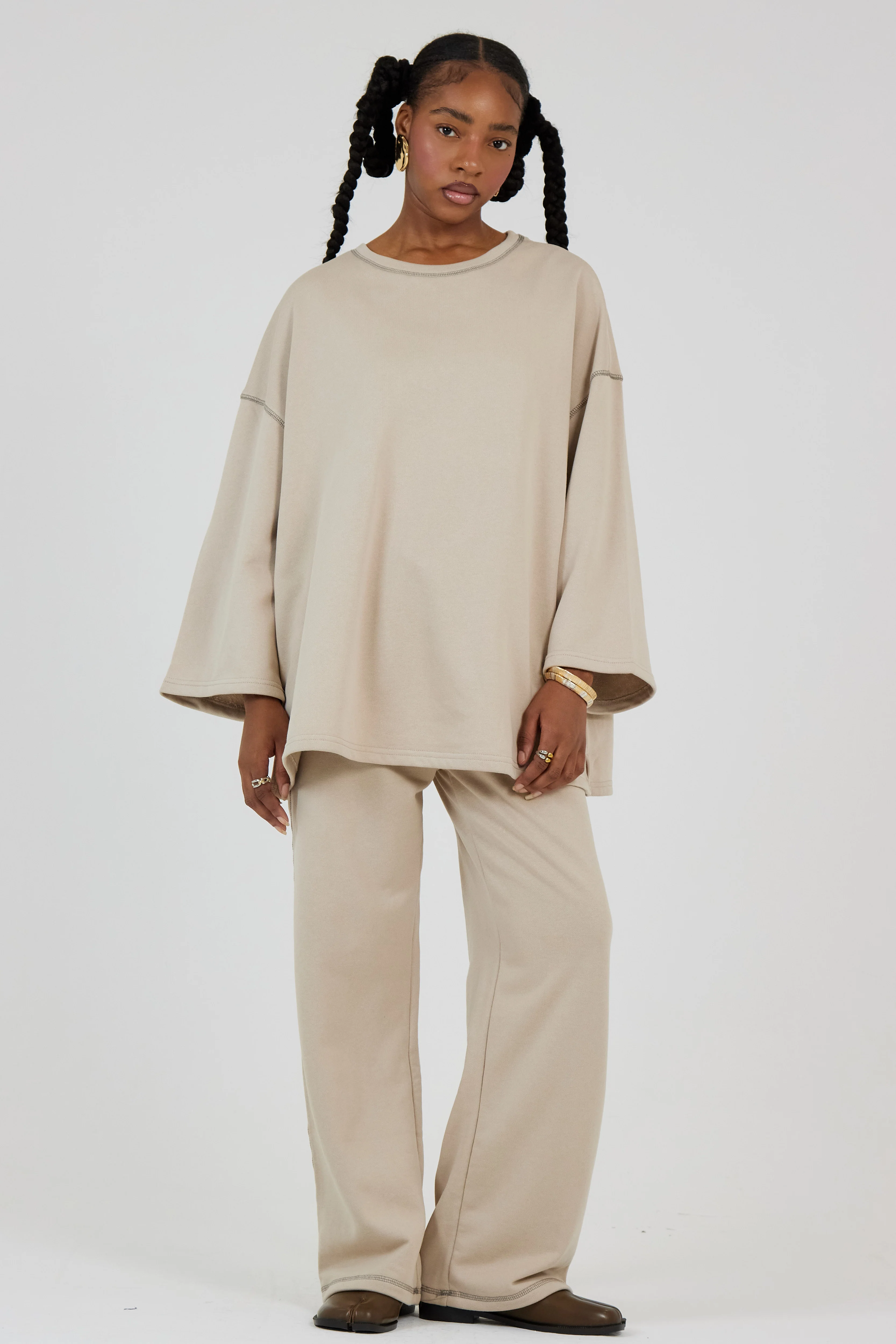 Le Pantalon Essential Taupe