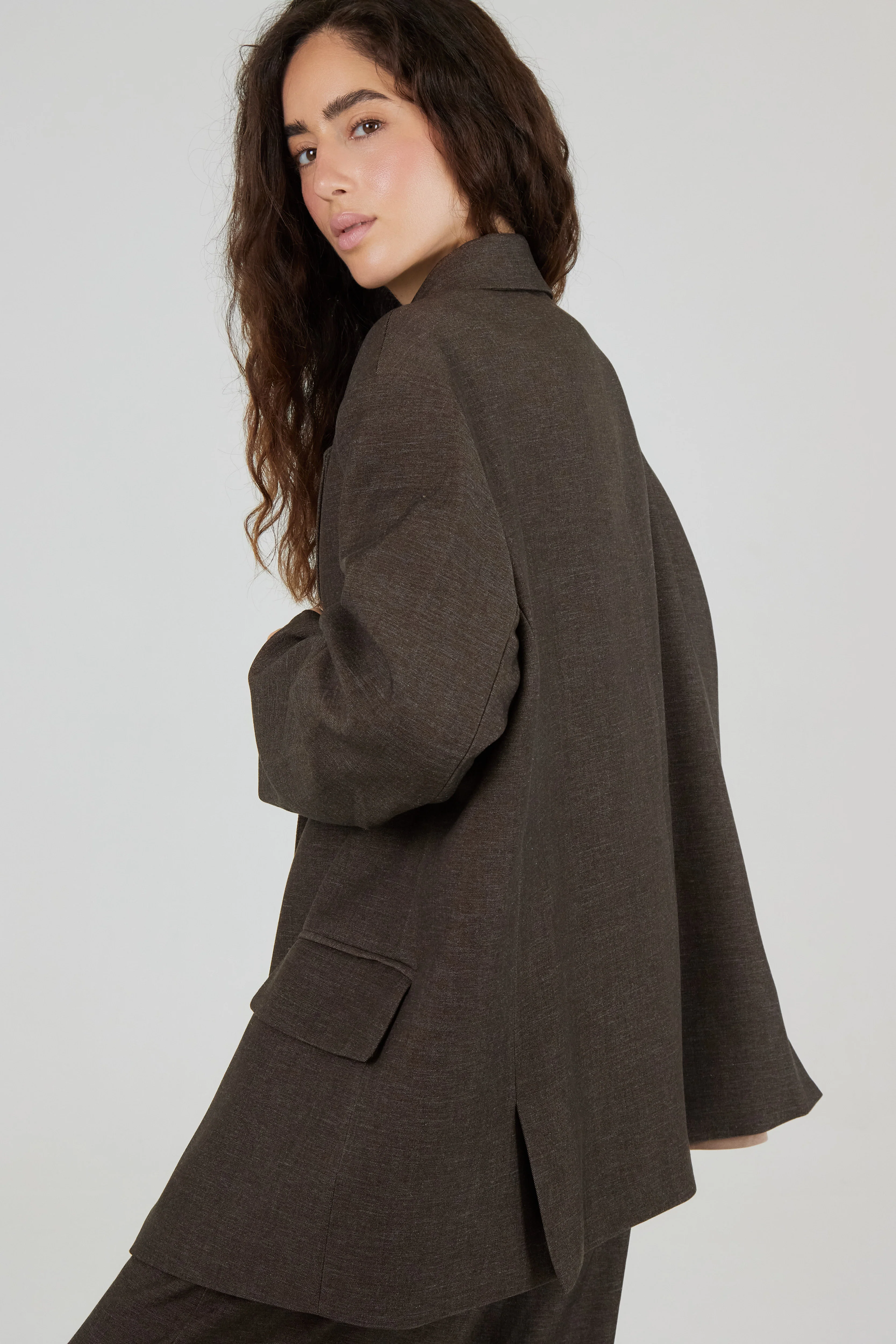 Le Blazer City AW Brun - Image 3