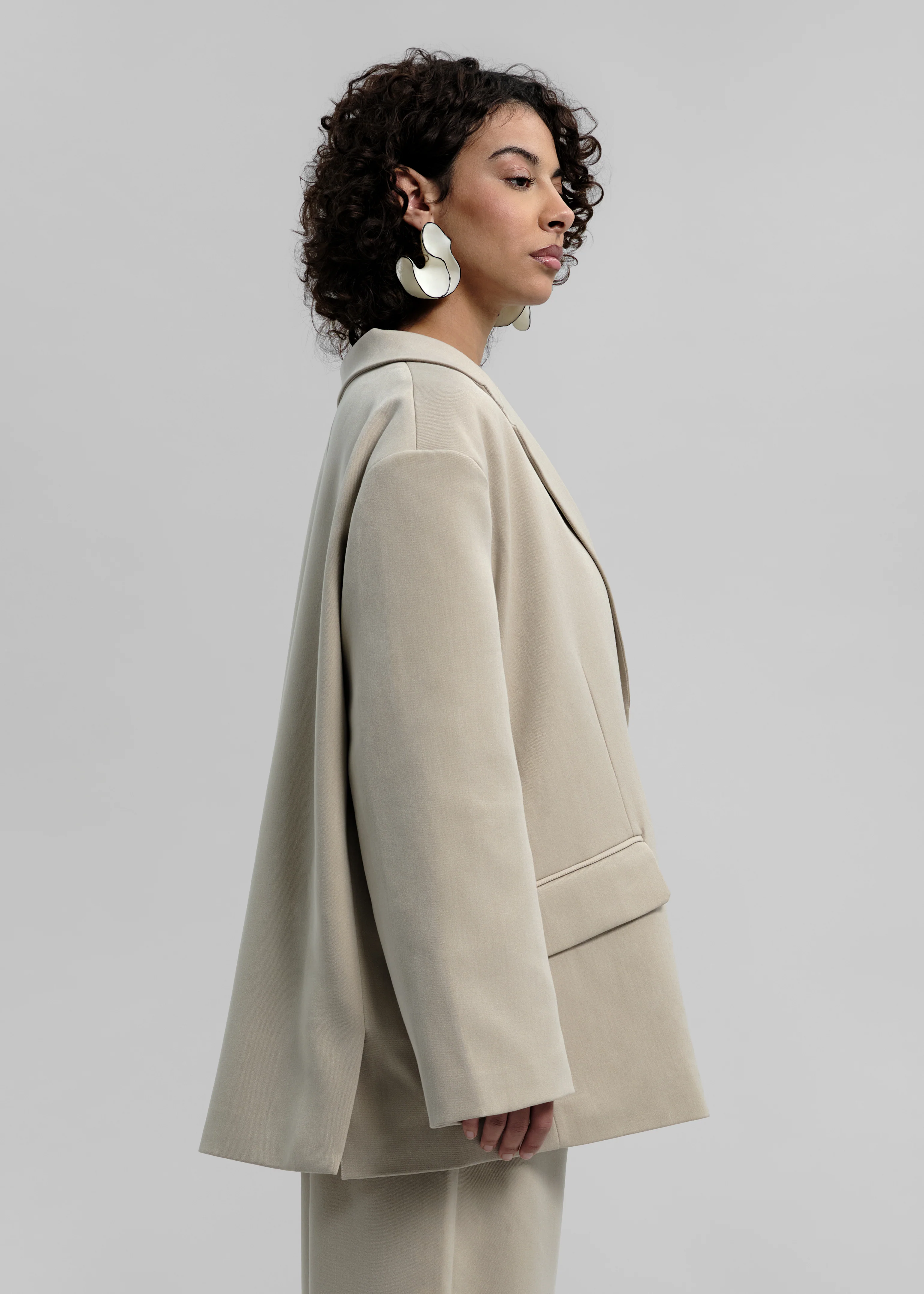 Le Blazer City AW Greige - Image 3