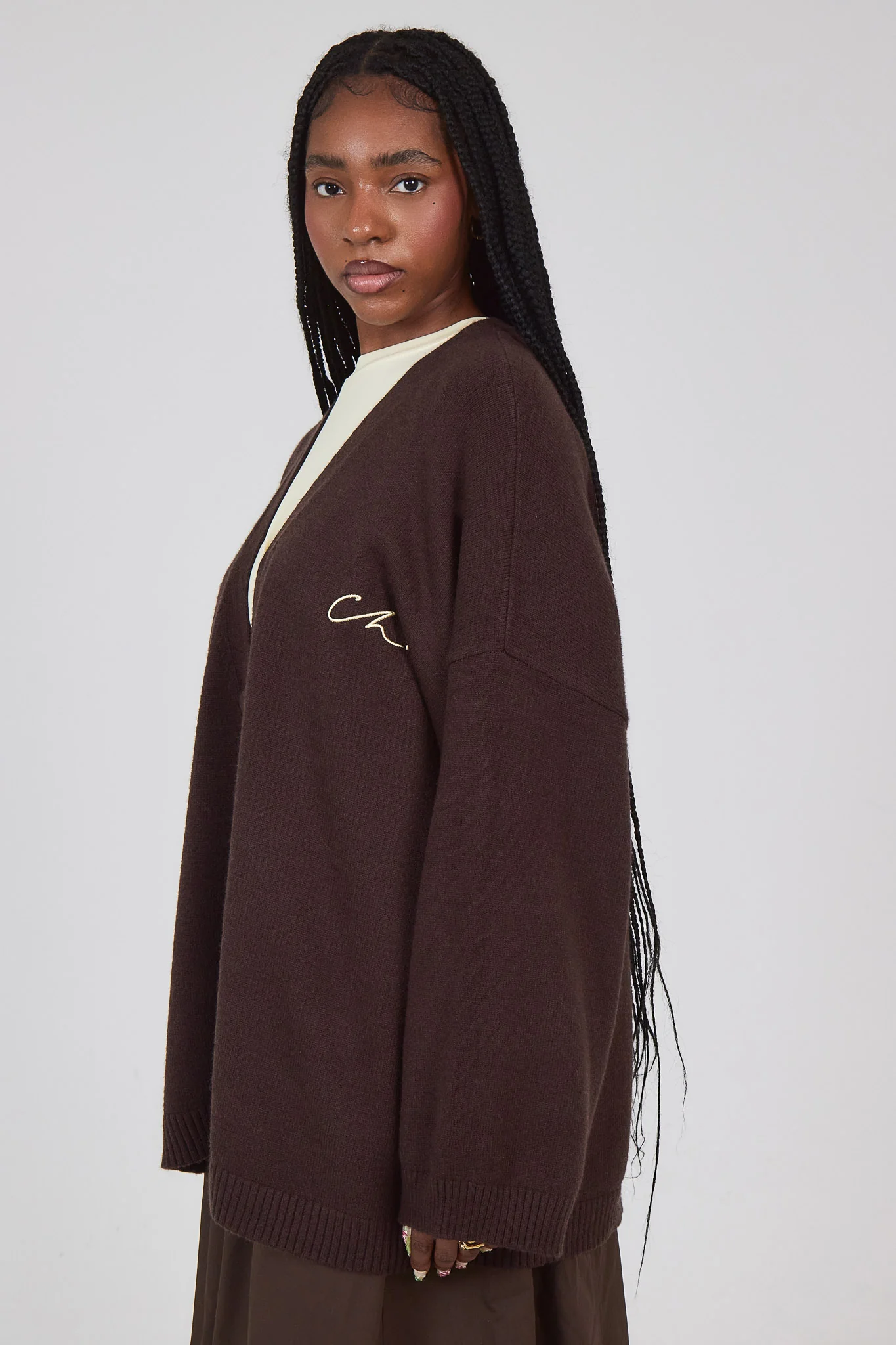 Le Cardigan Brun - Image 3