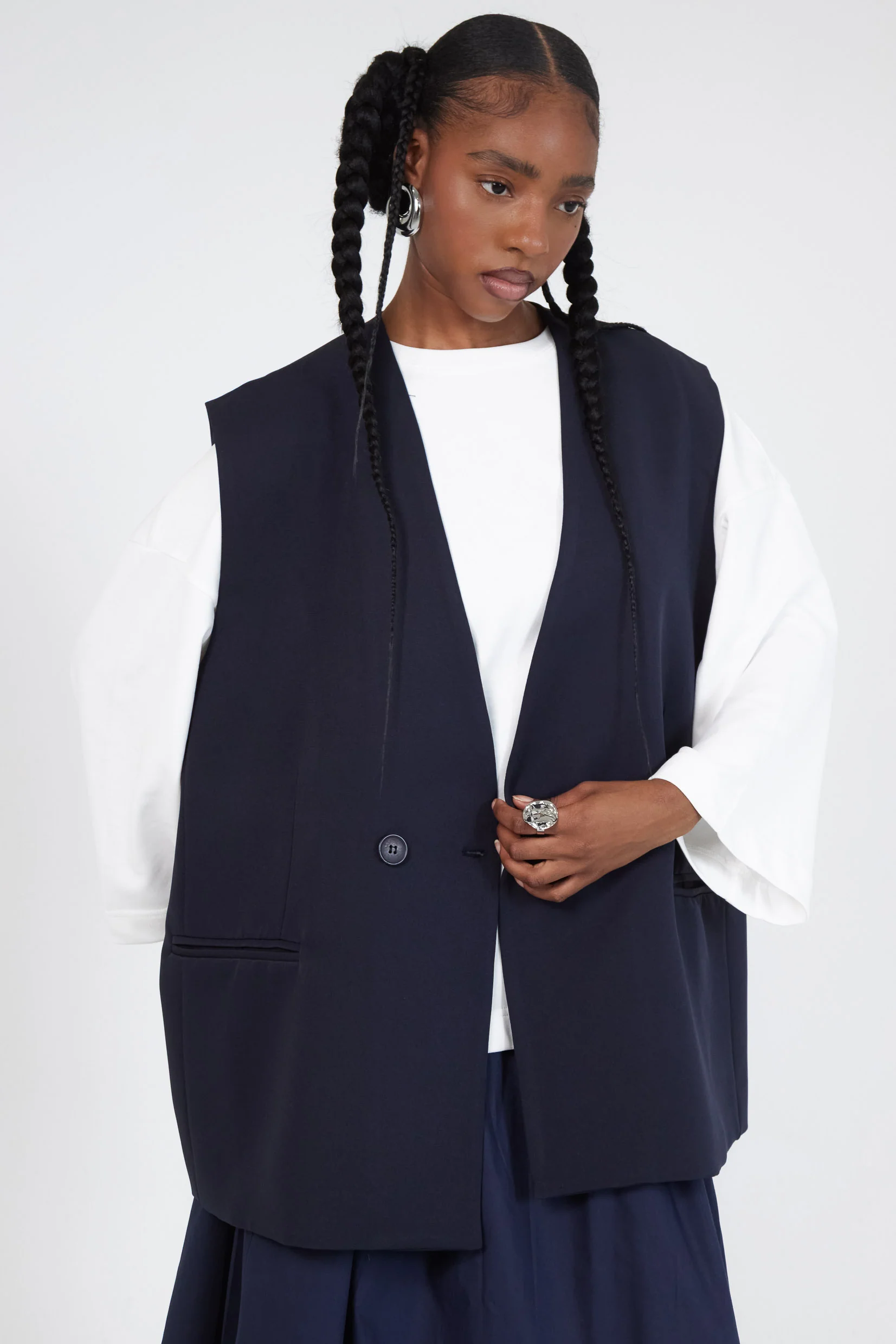 Le Gilet City Bleu nuit - Image 5