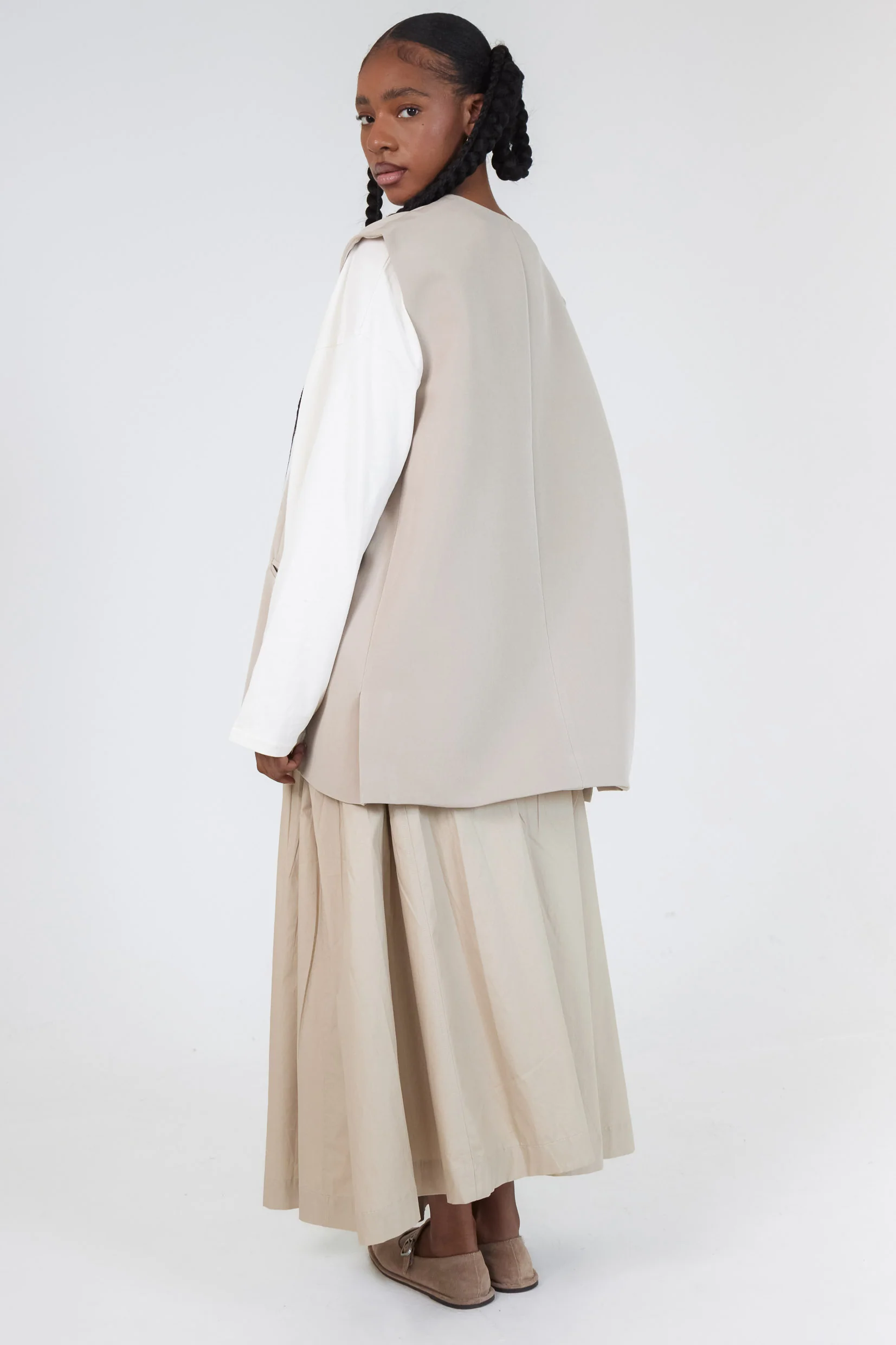 Le Gilet City Taupe - Image 3