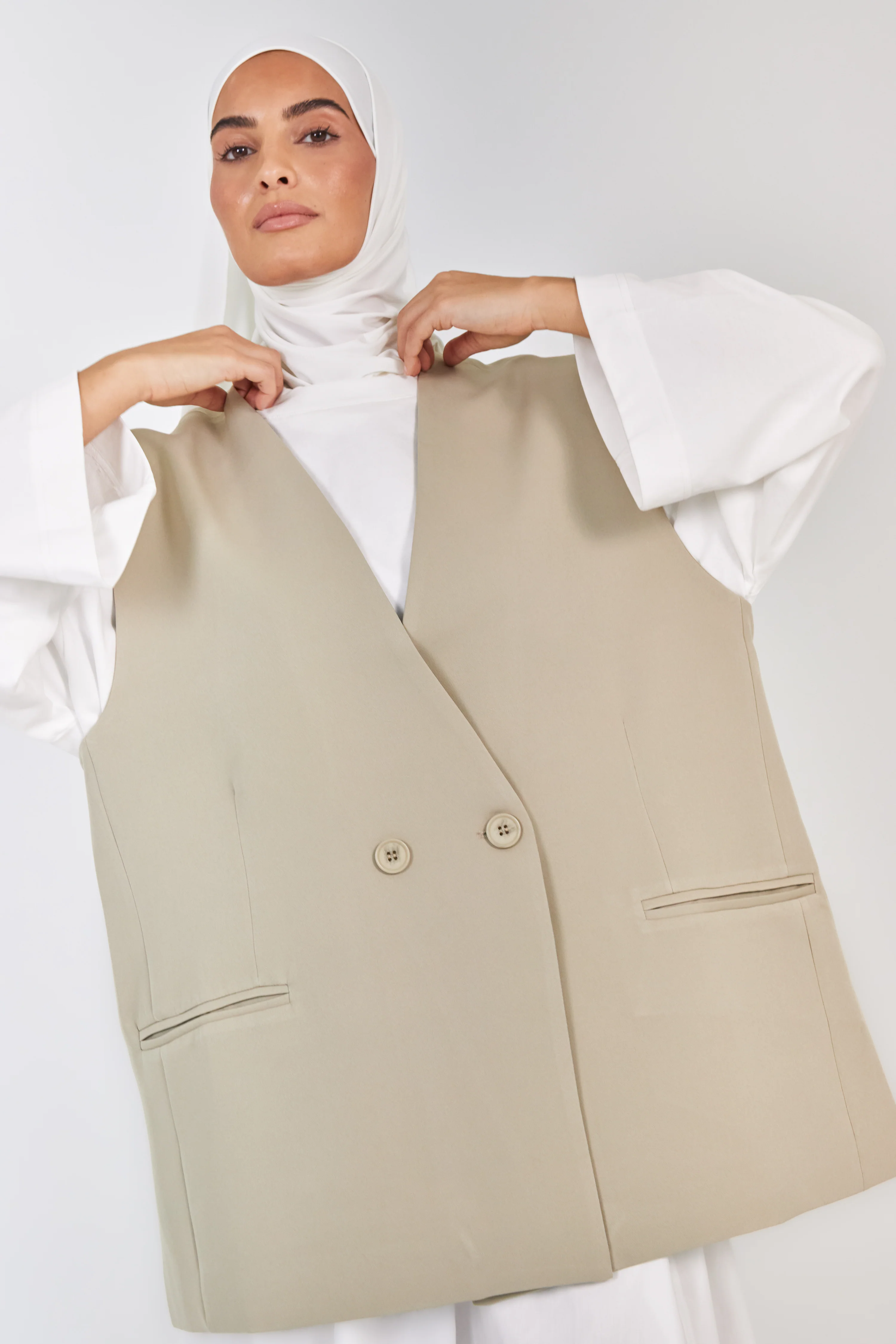 Le Gilet City Amande - Image 3