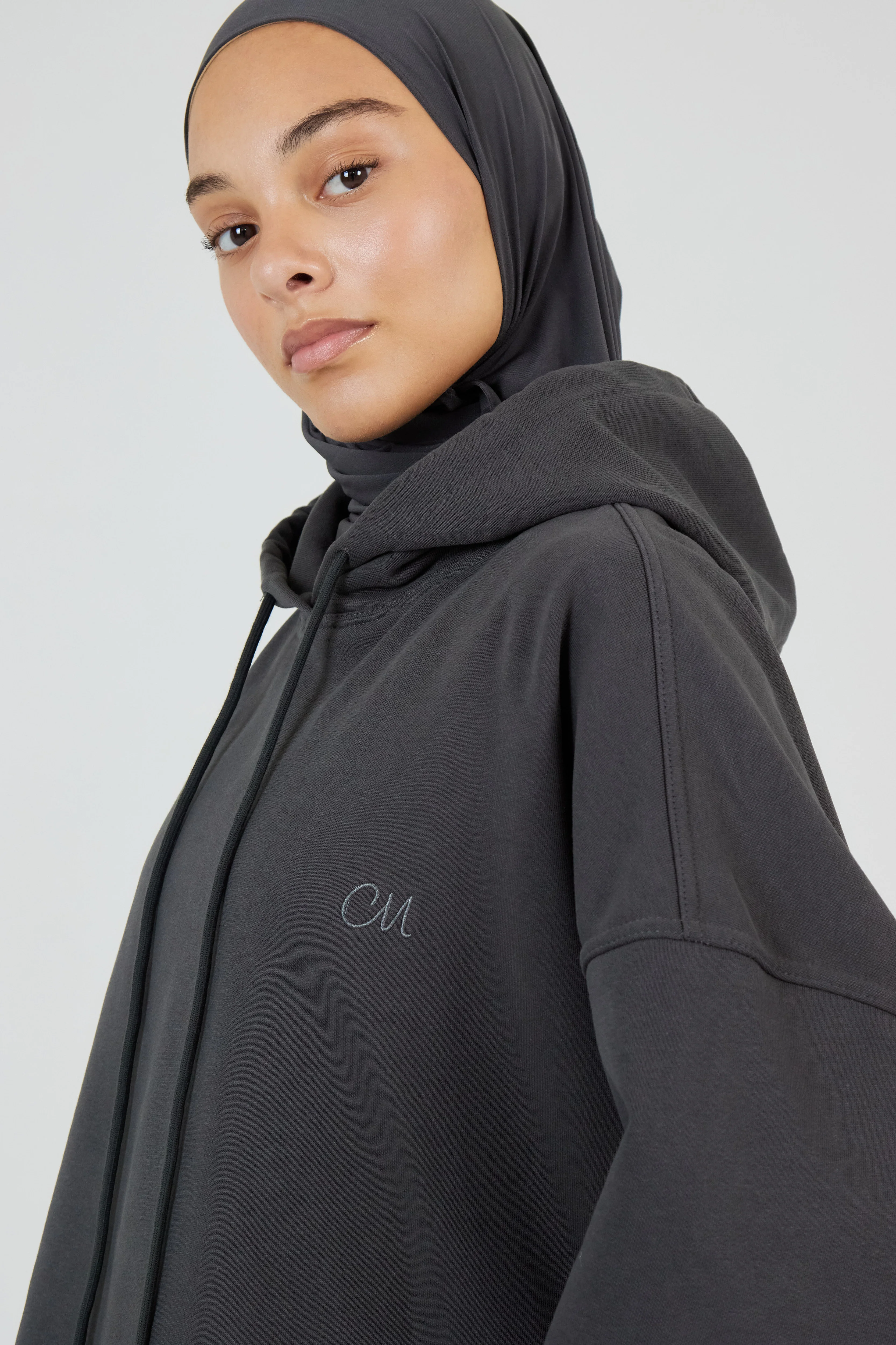 Le Hoodie Gris Anthracite - Image 2