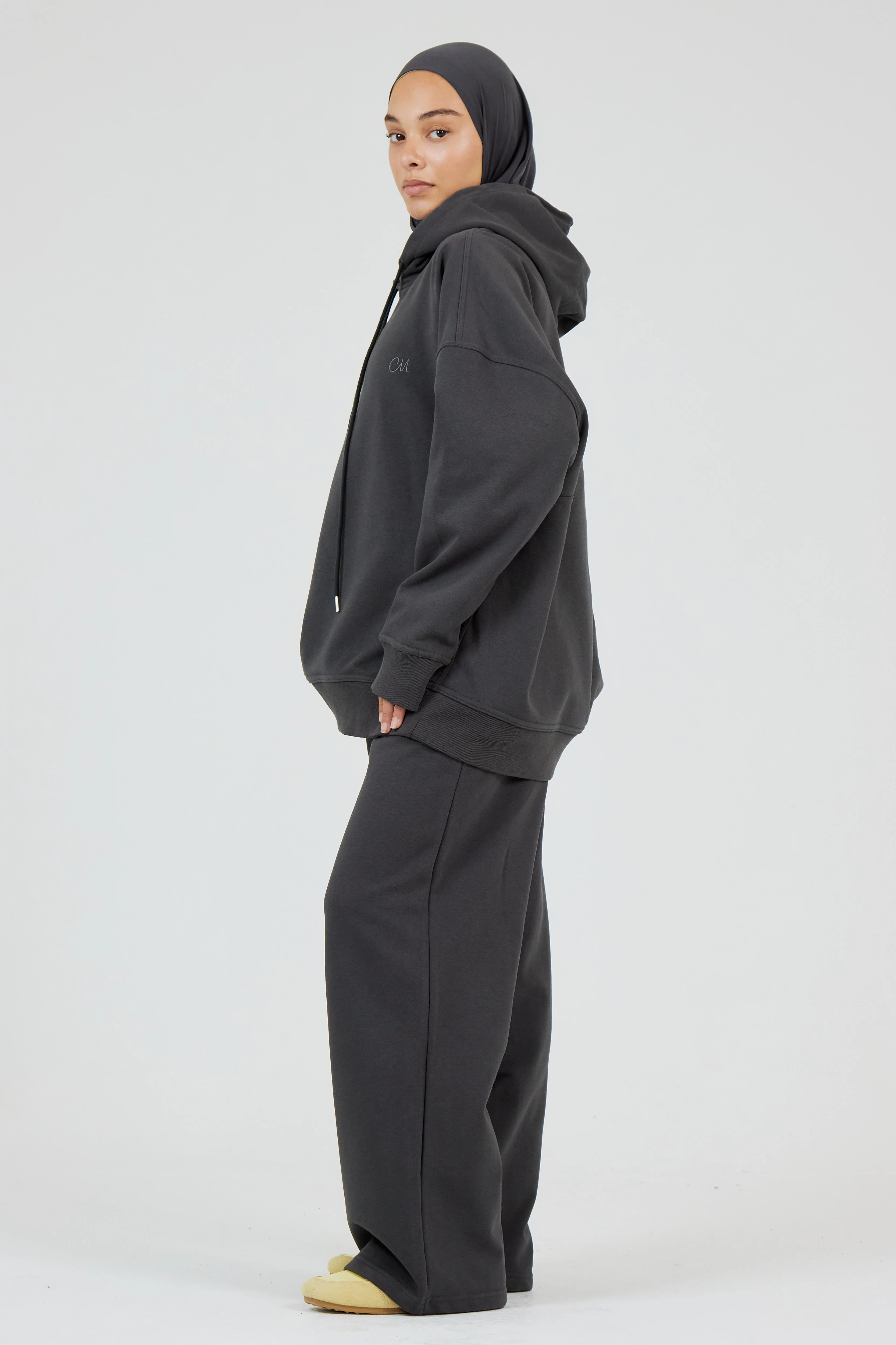 Le Hoodie Gris Anthracite - Image 3