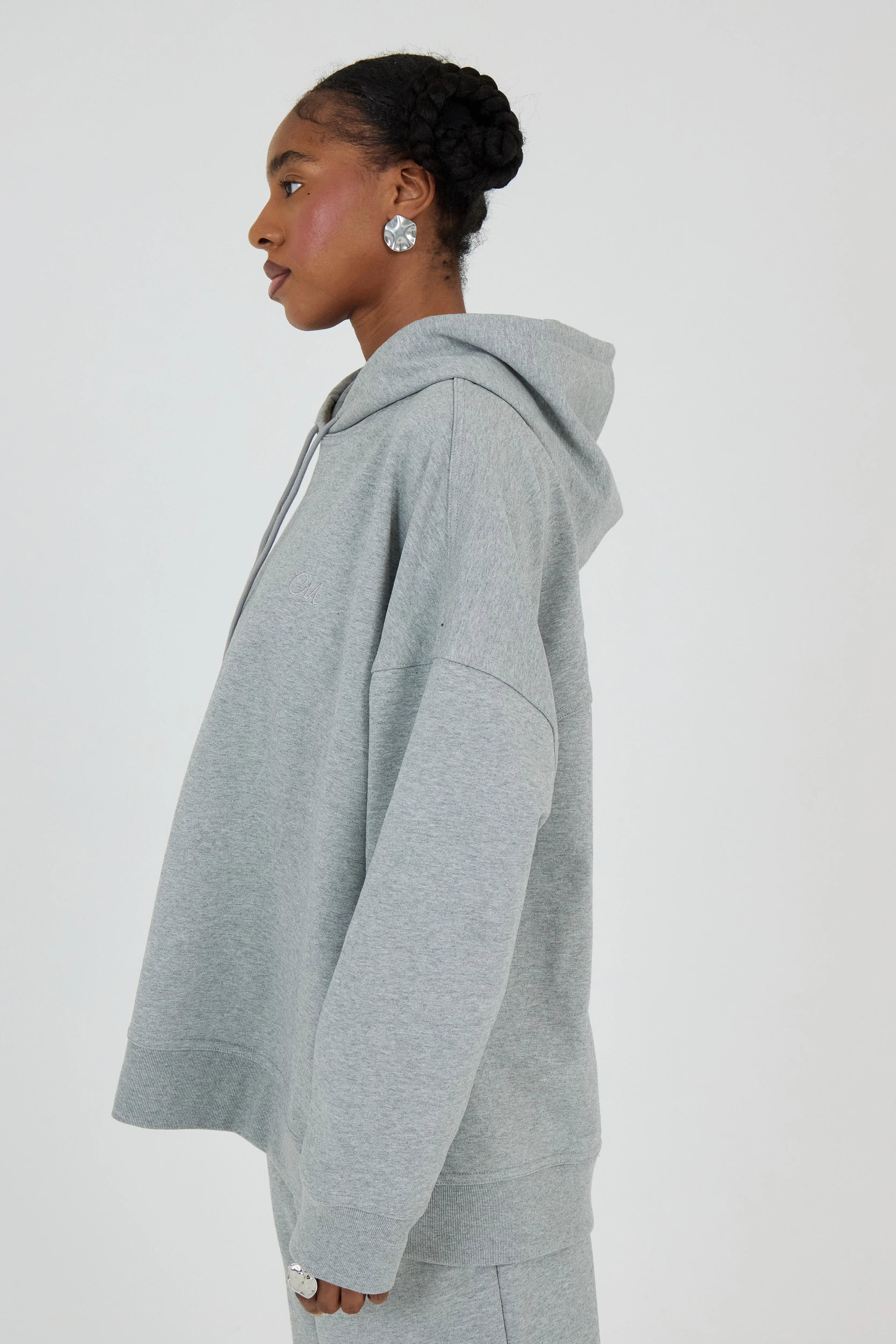 Le Hoodie Gris Chiné - Image 3