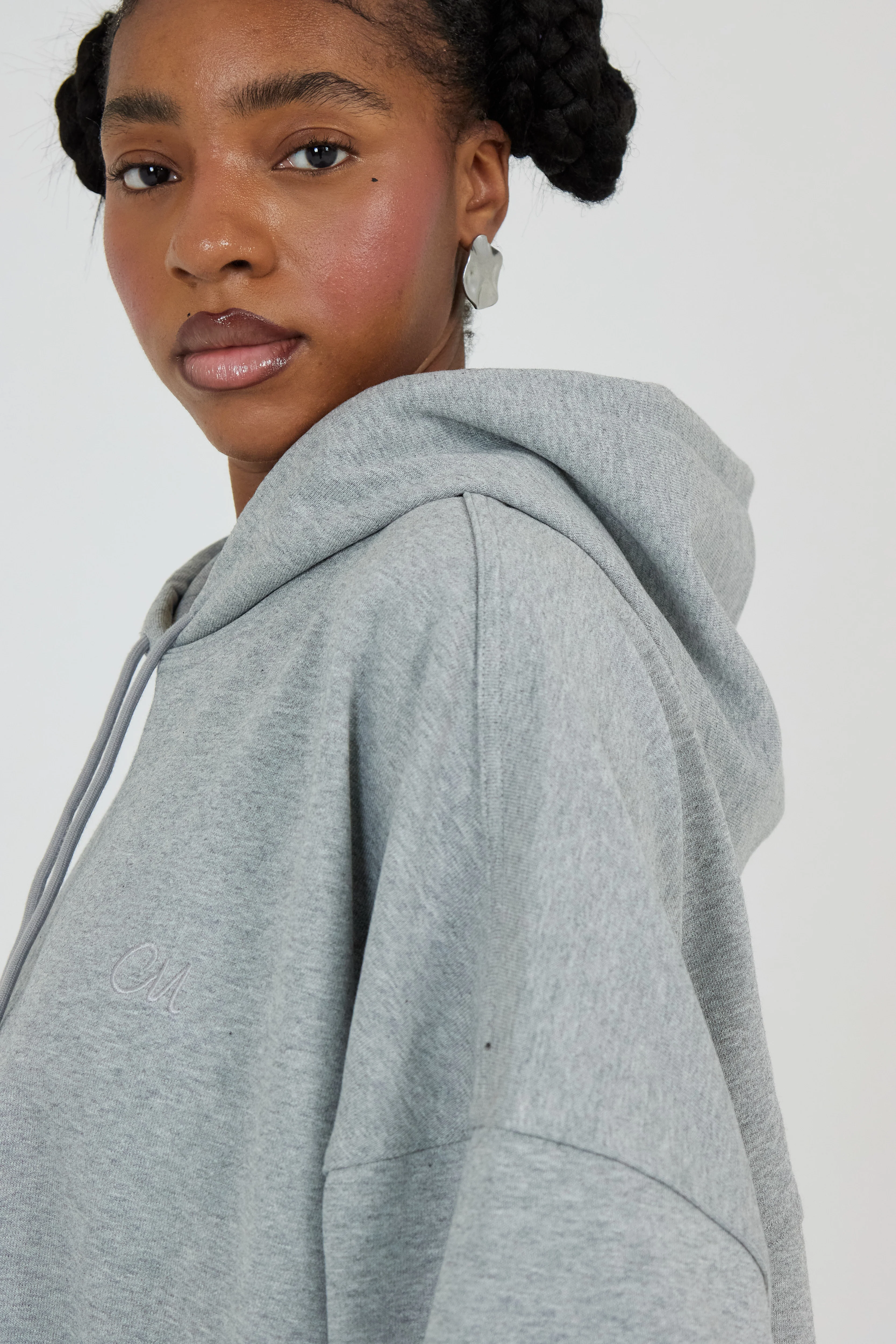Le Hoodie Gris Chiné - Image 4