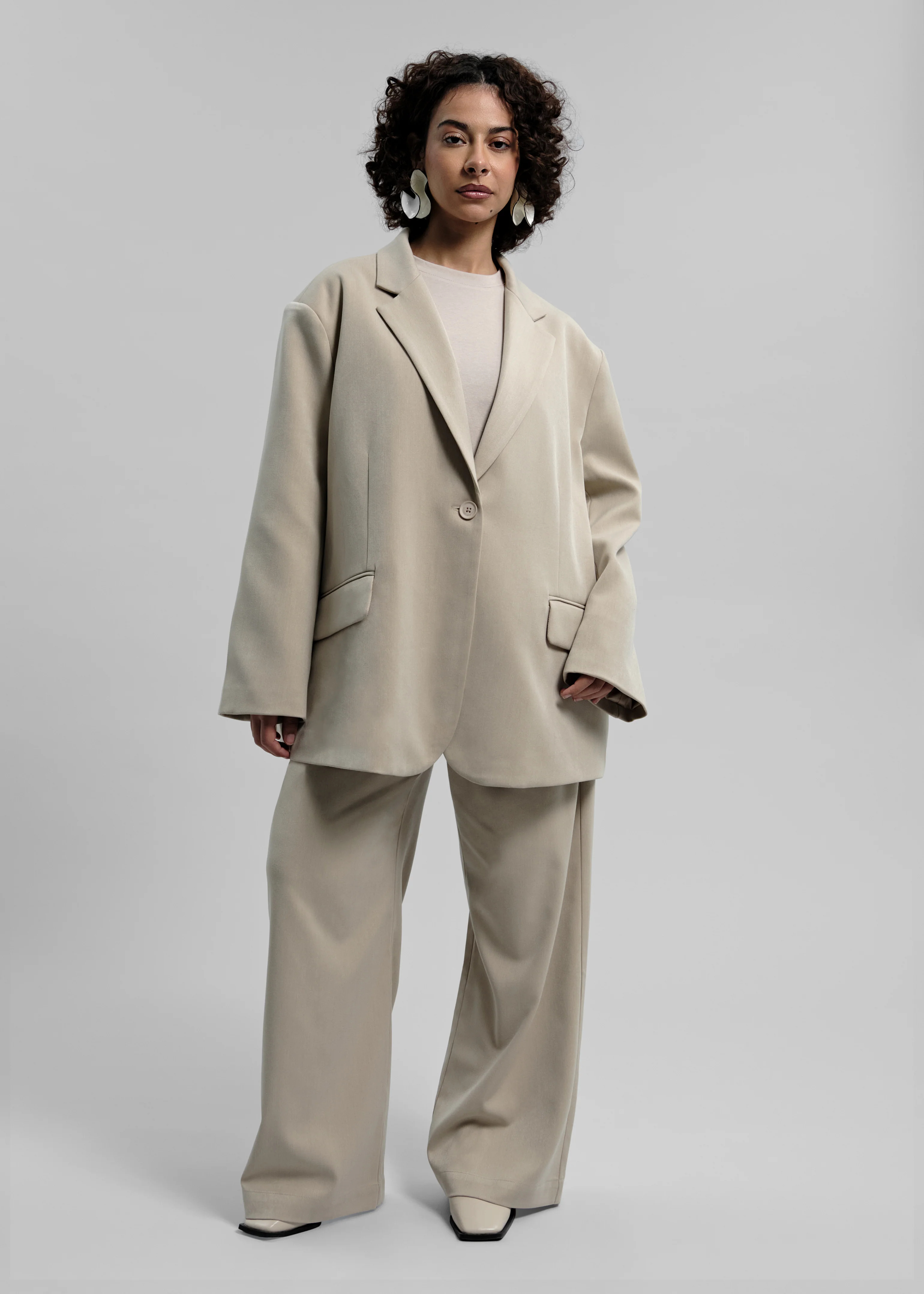 Le Pantalon City AW Greige - Image 3