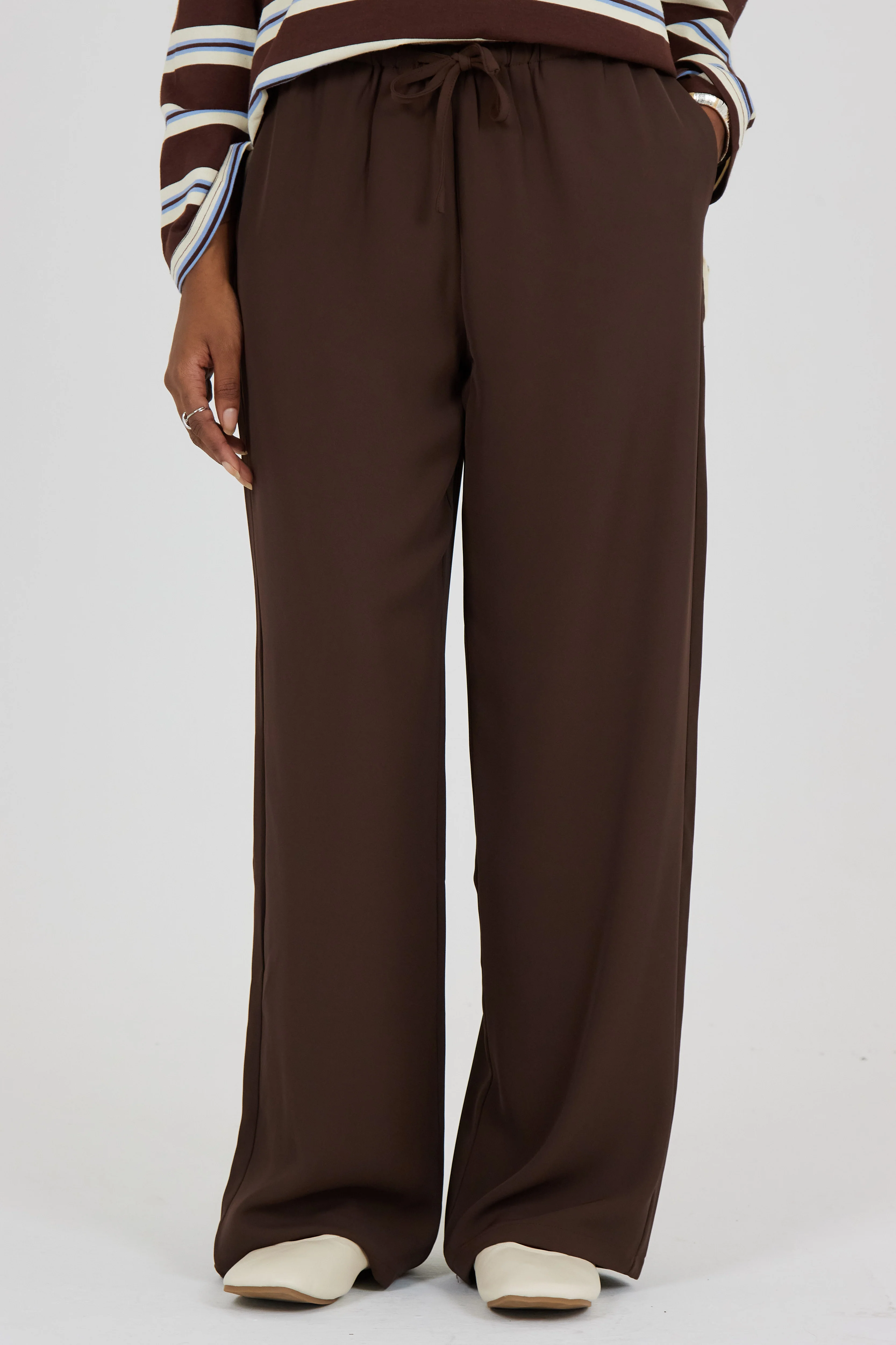 Le Pantalon Classy Brun - Image 2