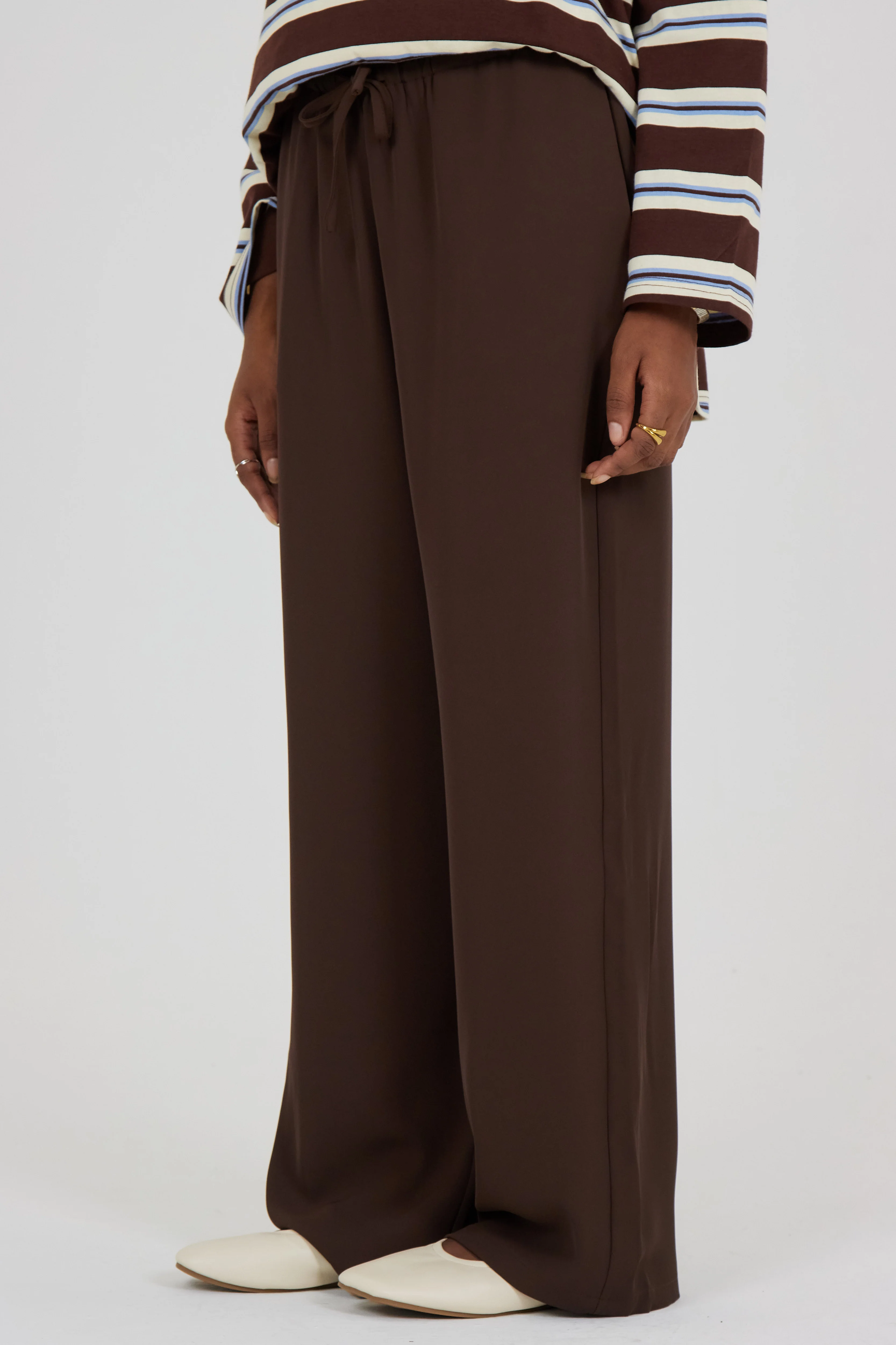 Le Pantalon Classy Brun - Image 3