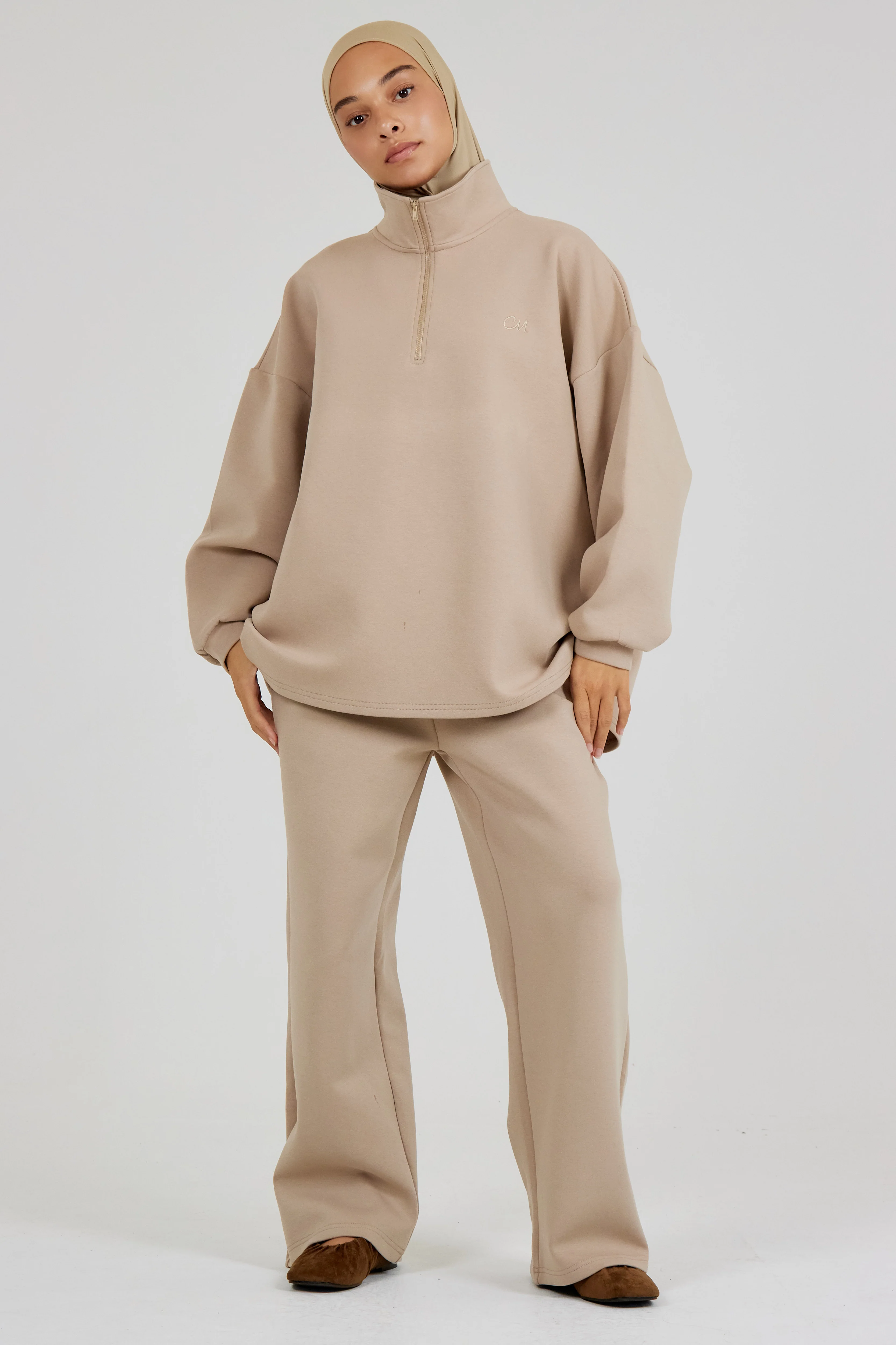 Le Pantalon Comfy Beige - Image 3