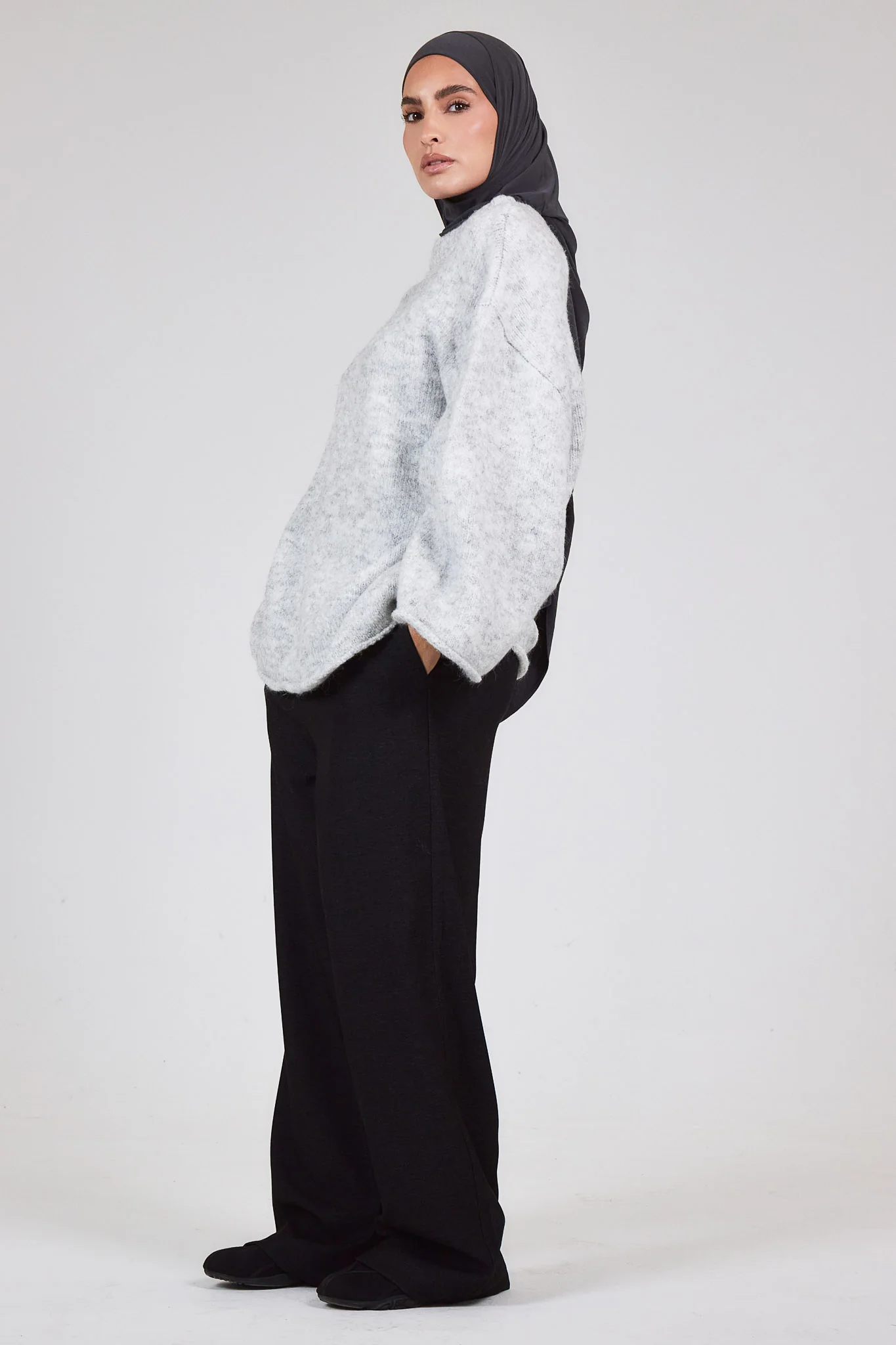 Le Pull Gris clair - Image 5