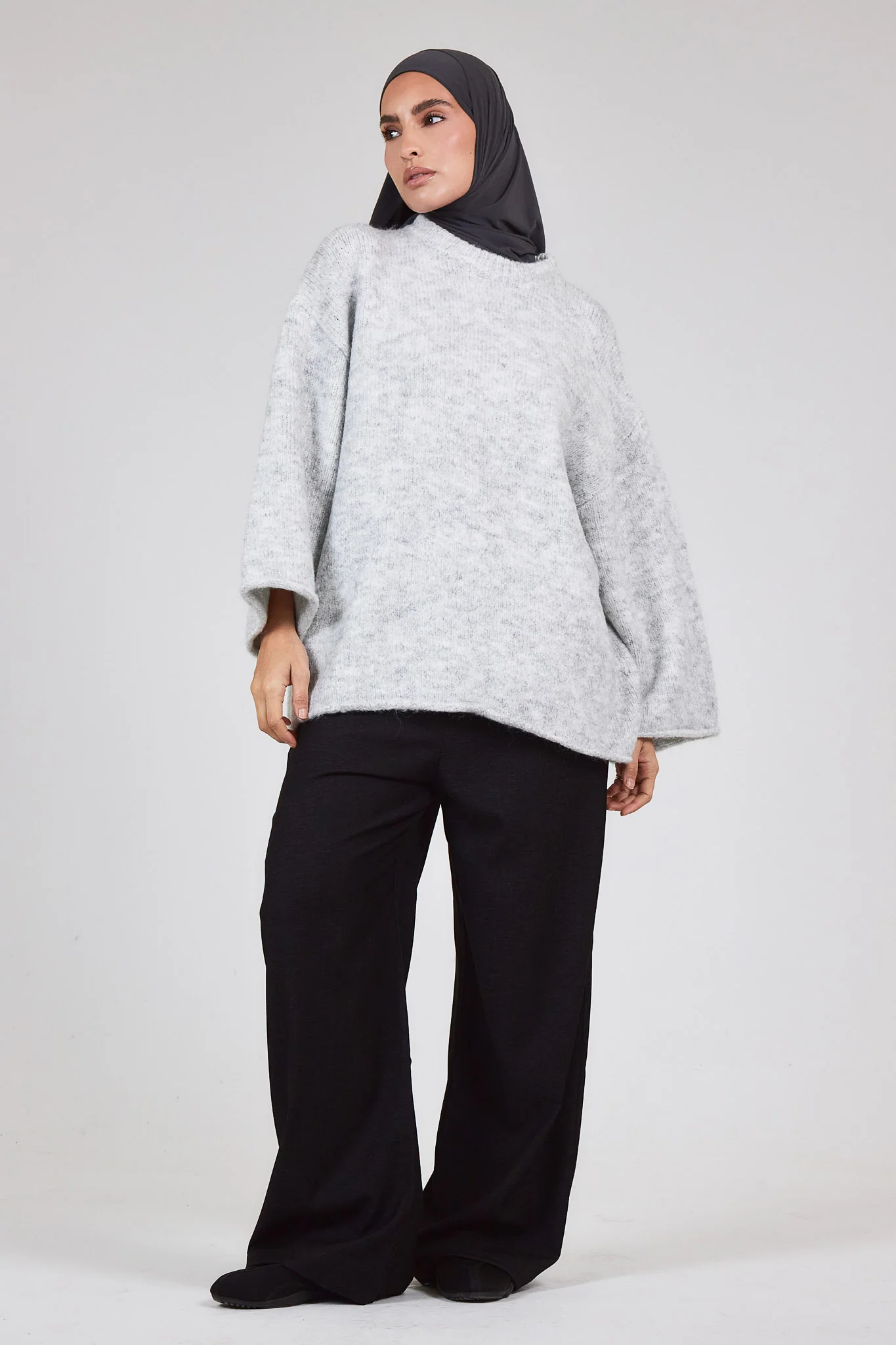 Le Pull Gris clair - Image 6