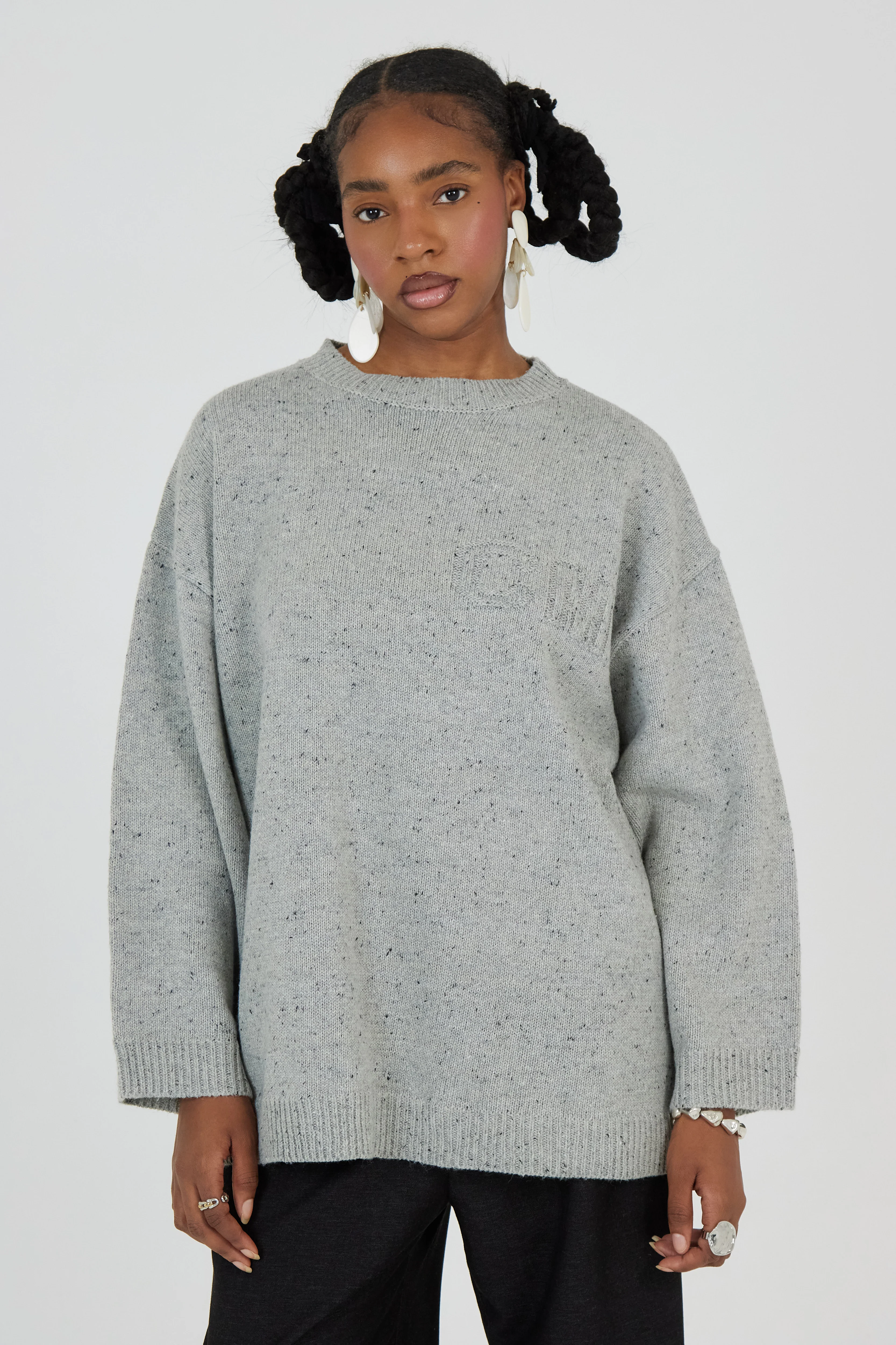 Le Pull-Over Gris chiné - Image 3