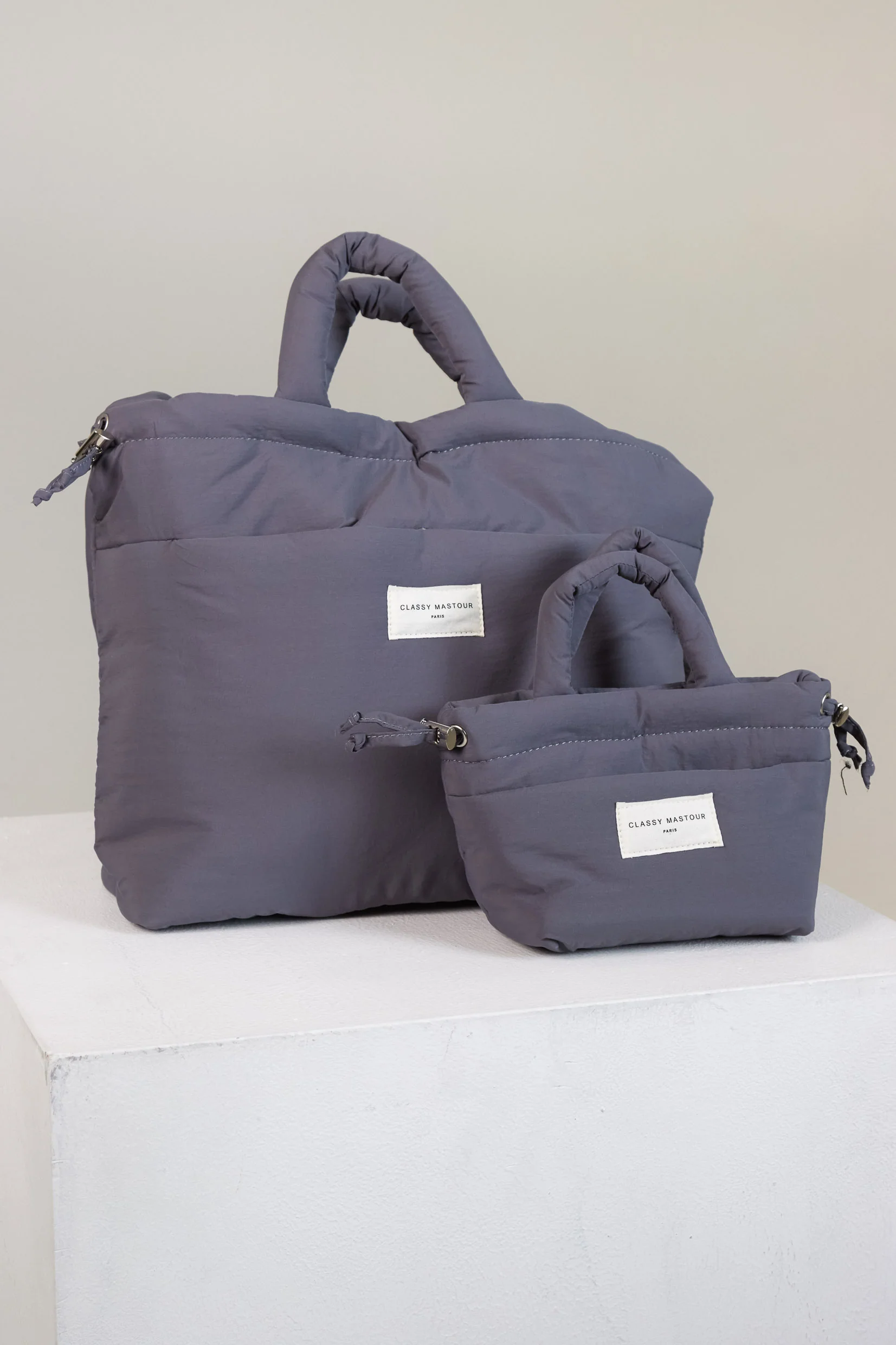 Le Small Bag Gris Anthracite - Image 3