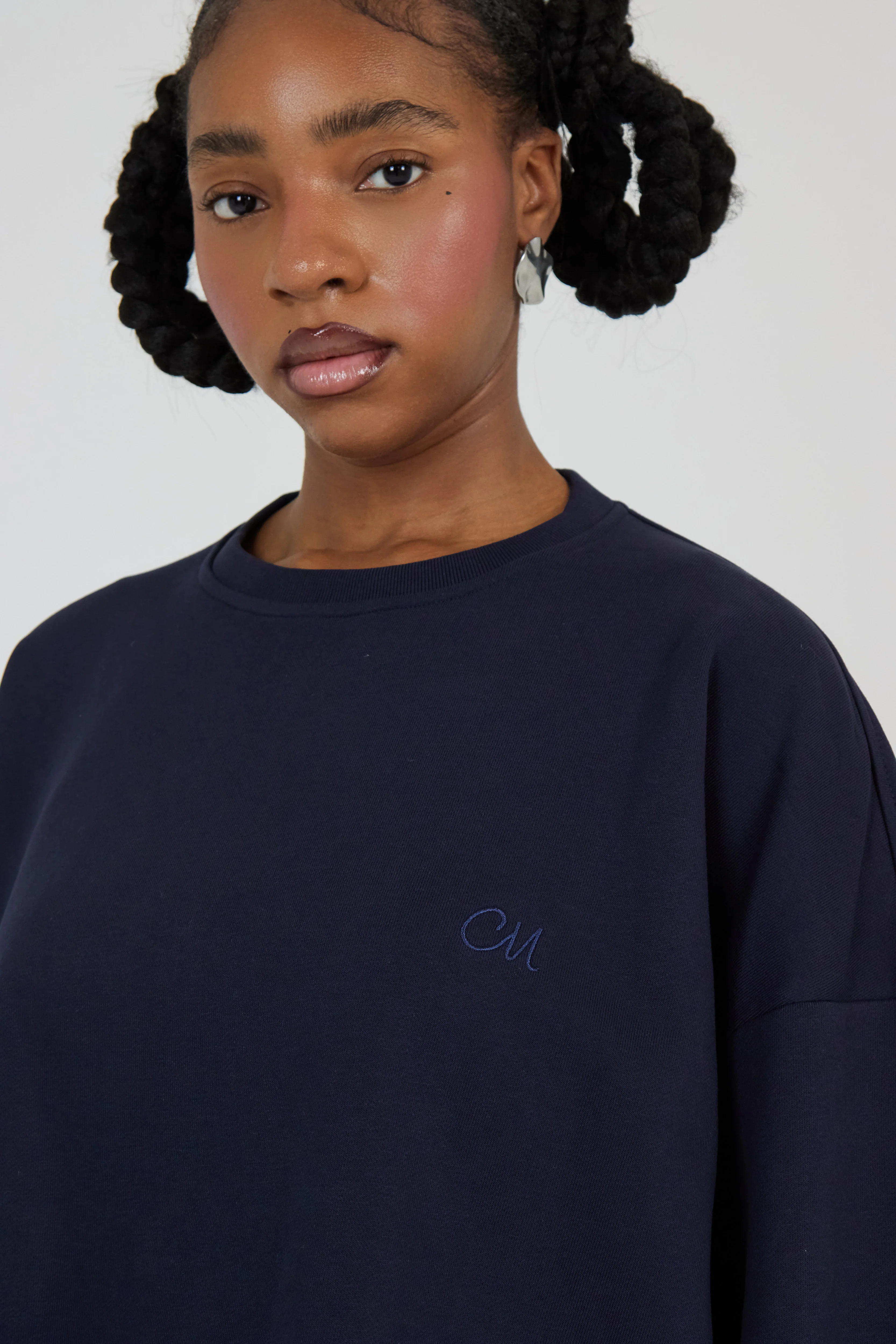 Le Sweat-shirt Bleu Nuit - Image 4