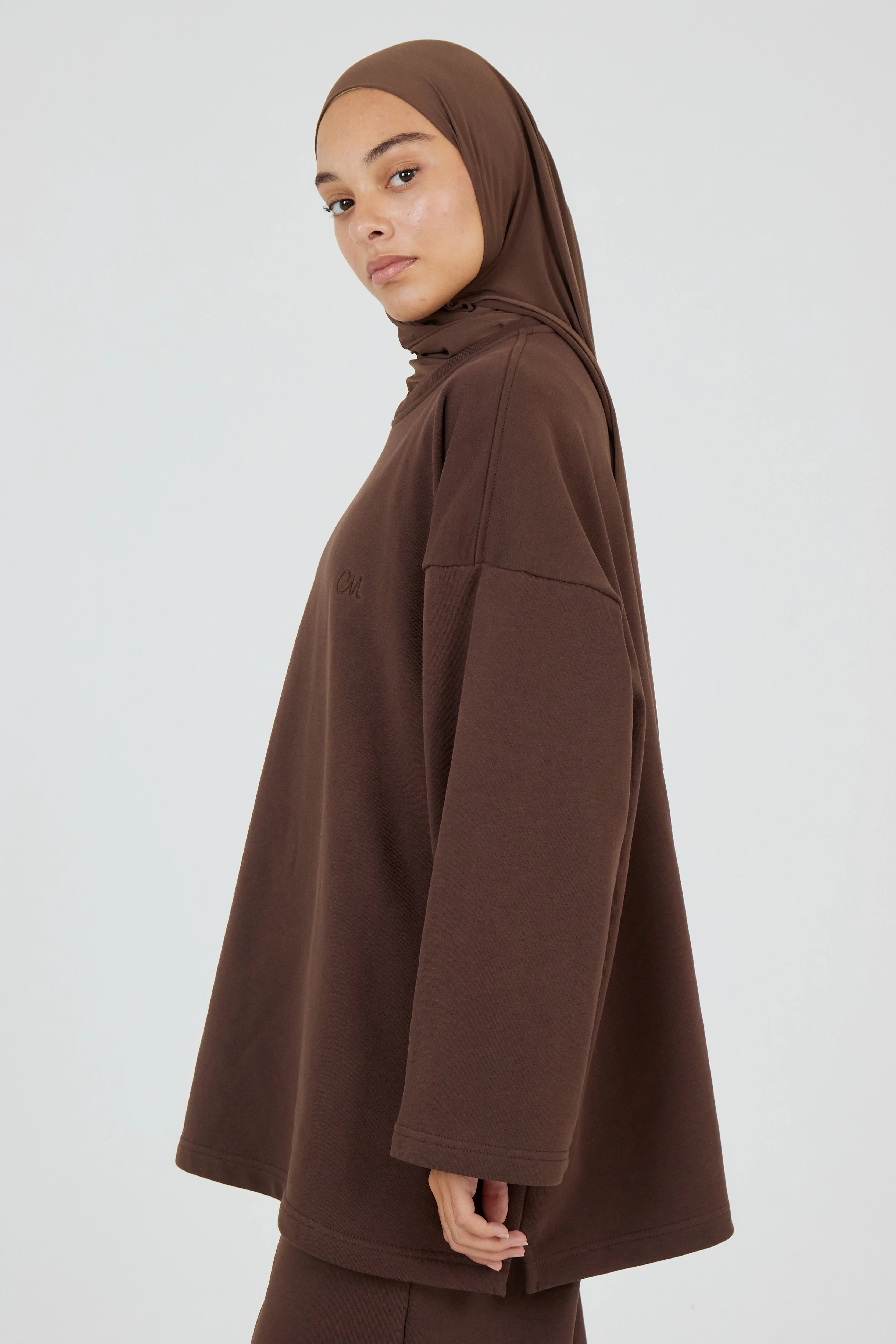 Le Sweat-shirt Brun