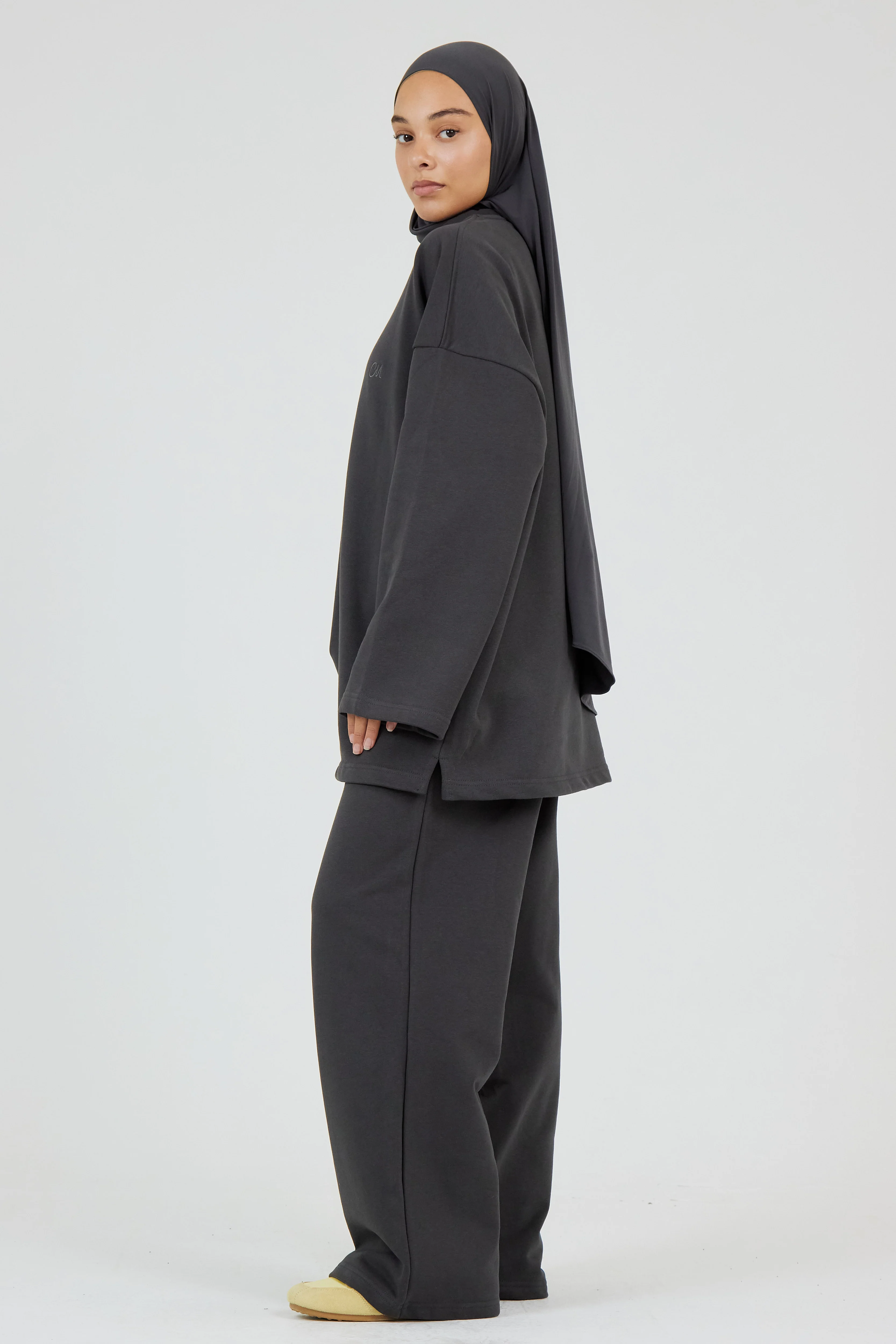 Le Sweat-shirt Gris Anthracite - Image 4