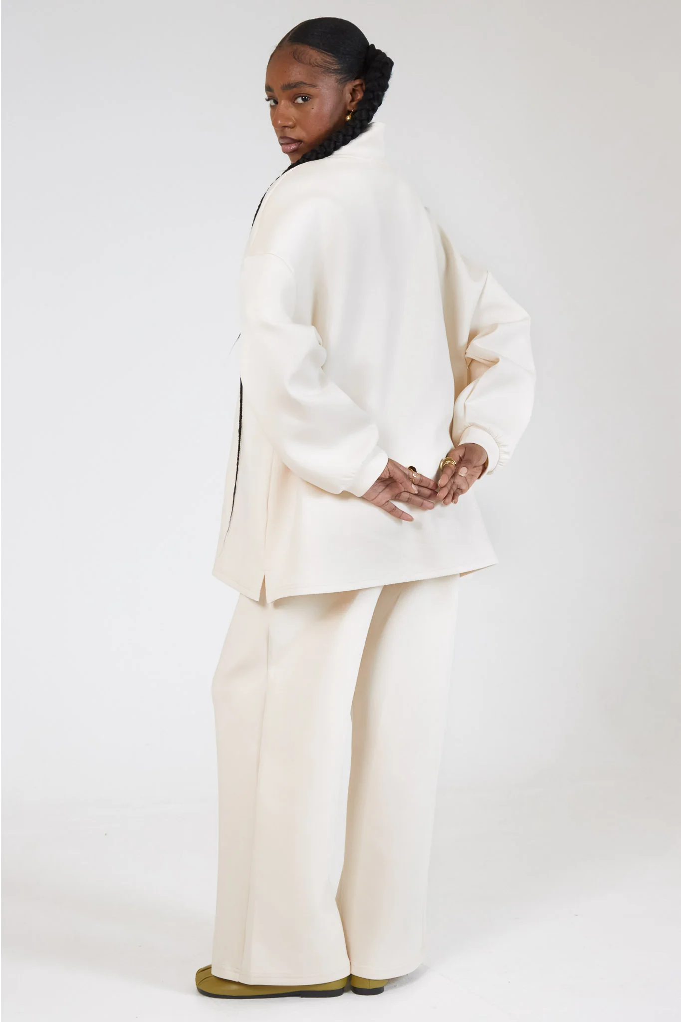 Le Sweat Zip Comfy Ecru - Image 6