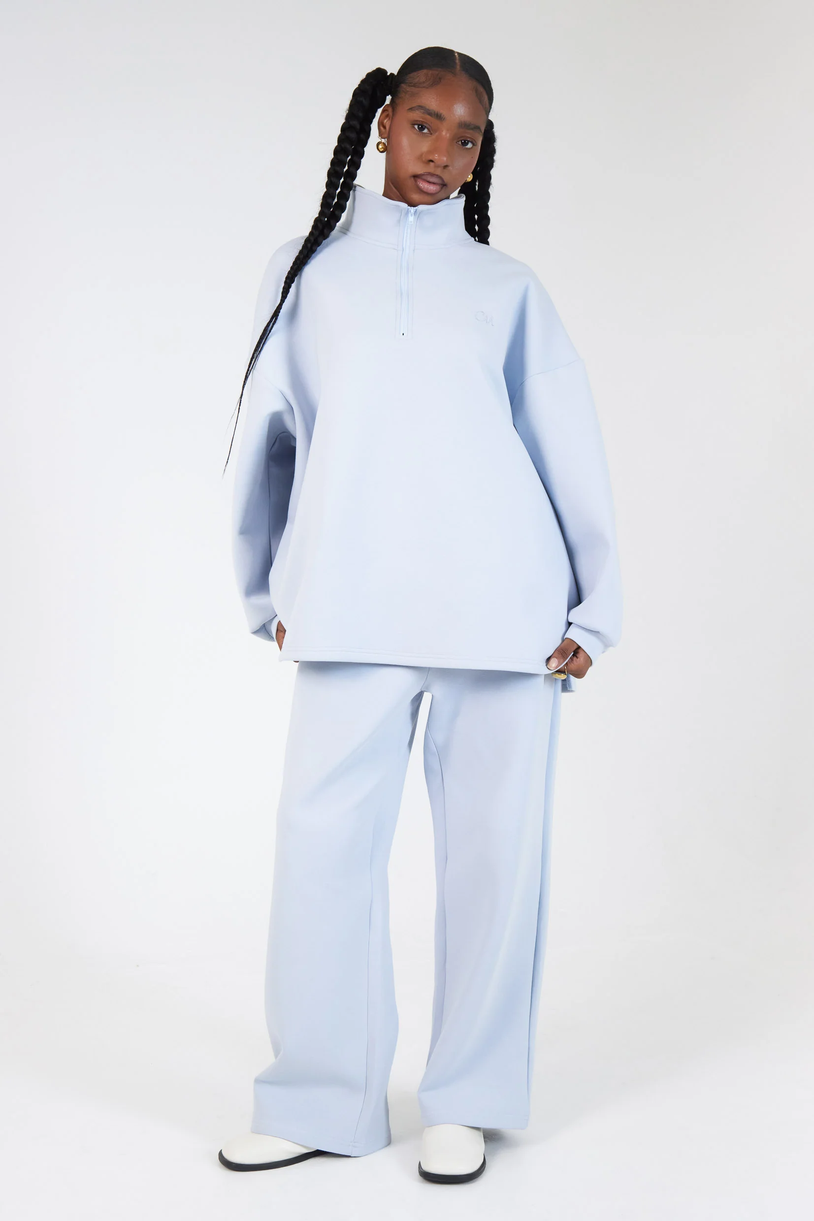 Le Sweat Zip Comfy Sky - Image 2