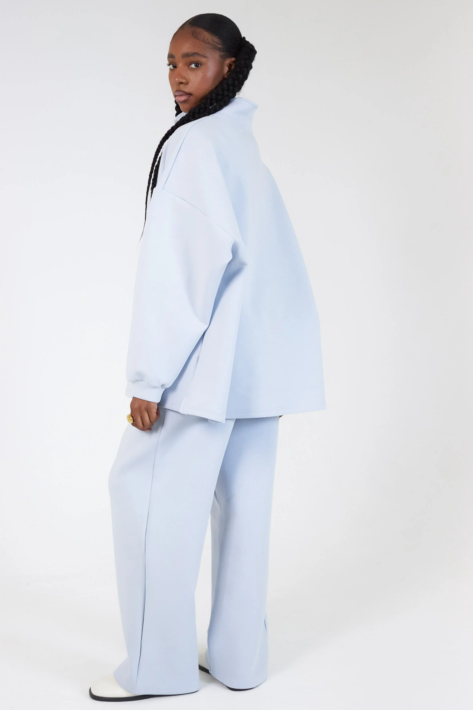 Le Sweat Zip Comfy Sky - Image 3