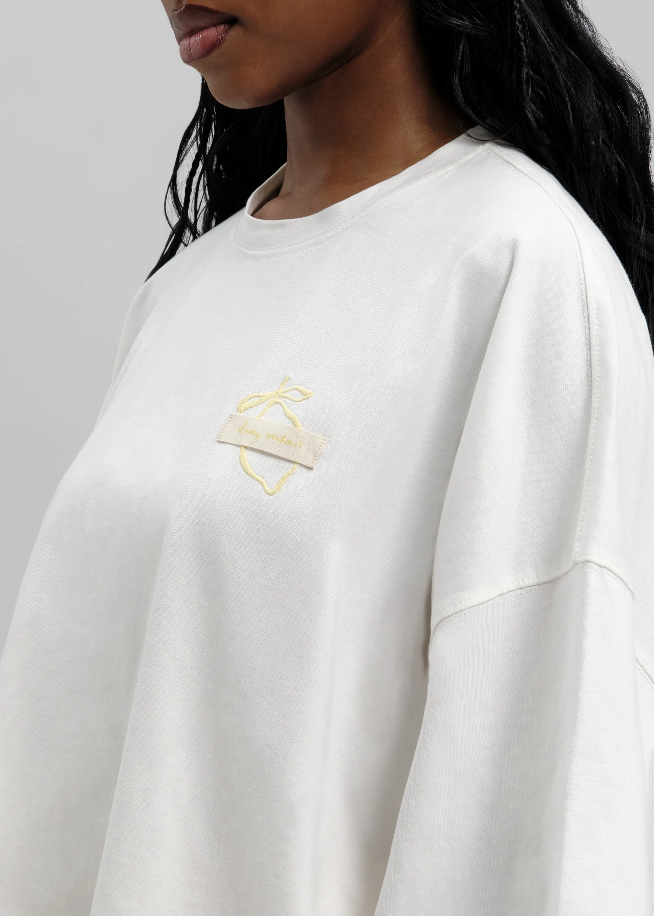 Le T-shirt Capsule Citron Blanc - Image 2