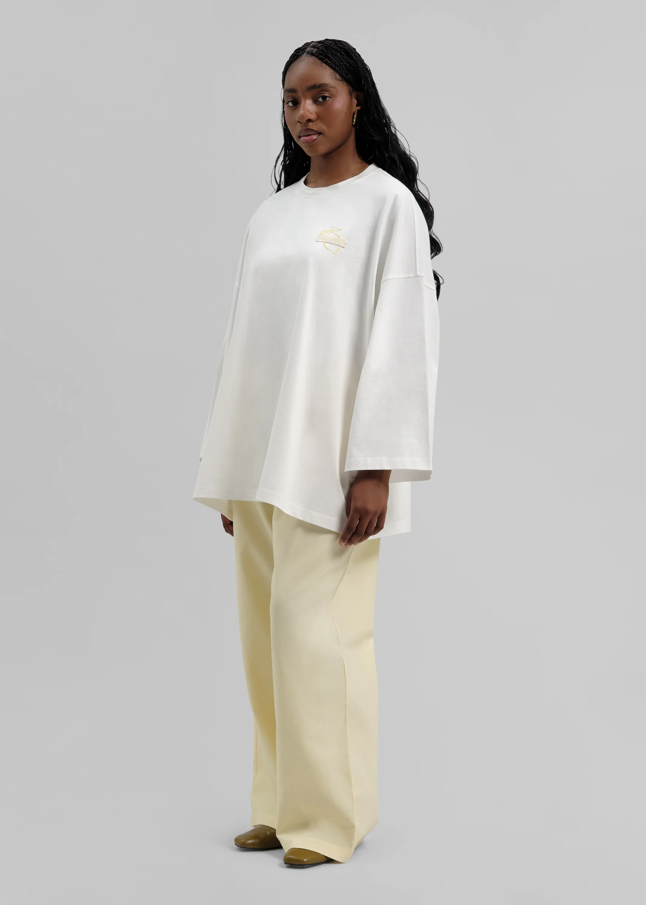Le T-shirt Capsule Citron Blanc - Image 3