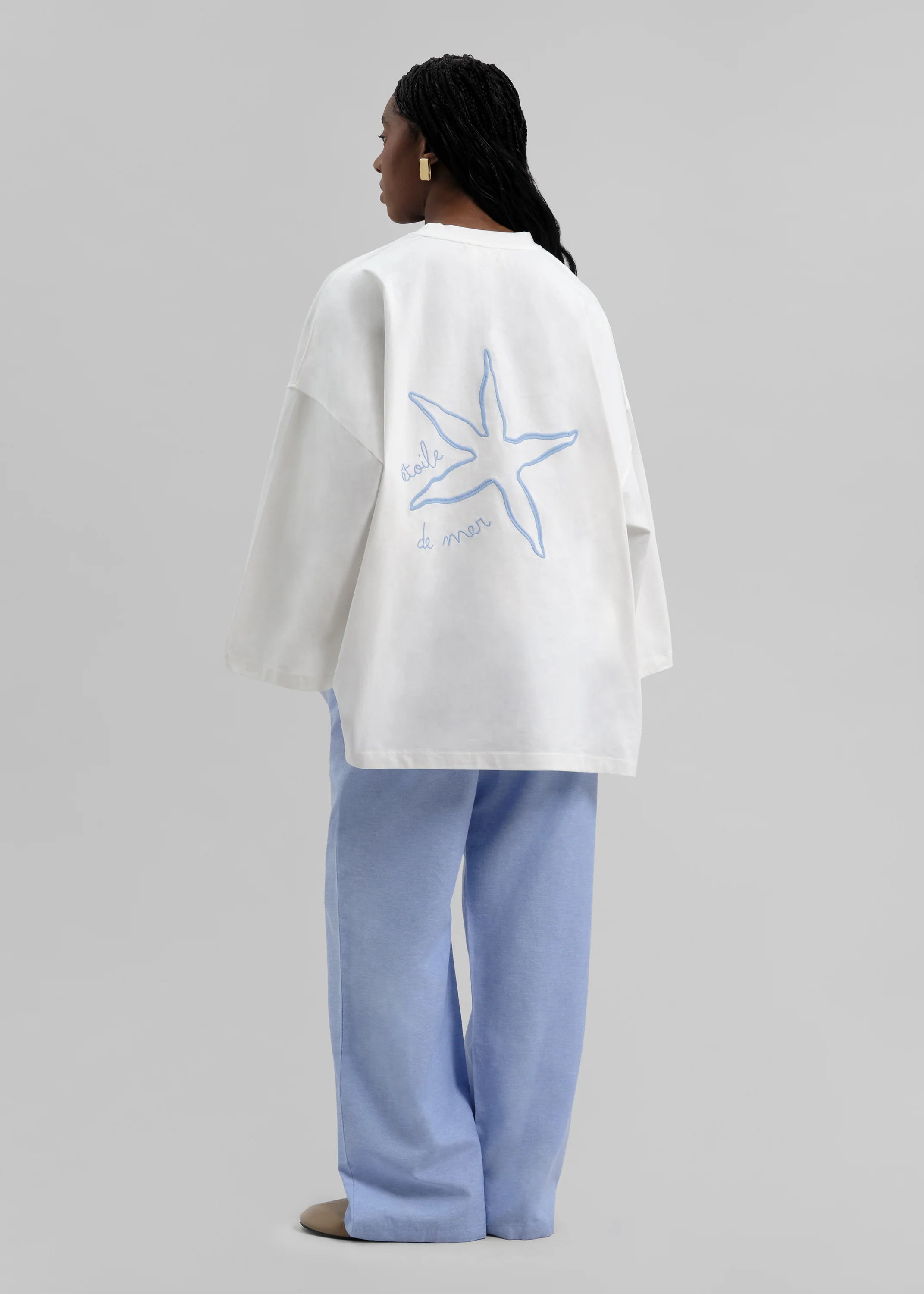 Le T-shirt Capsule Étoile de mer Blanc - Image 4