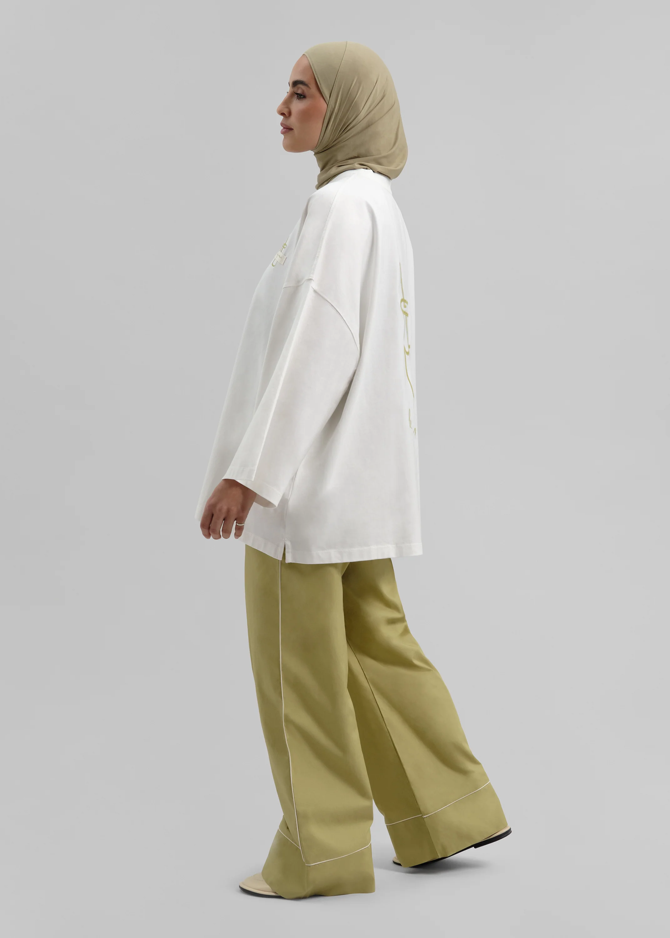 Le T-shirt Capsule Matcha Blanc - Image 3