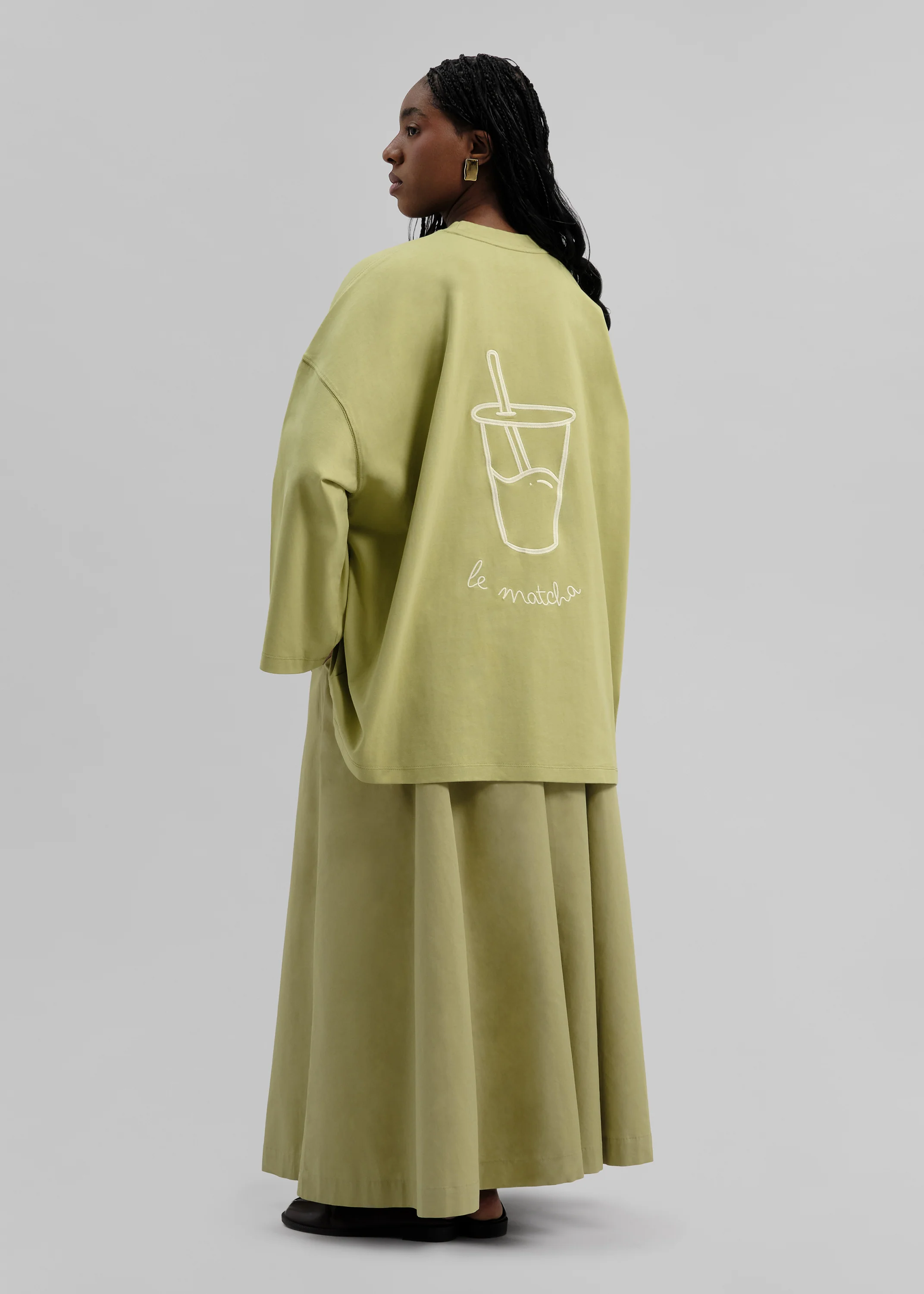 Le T-shirt Capsule Matcha Vert - Image 4