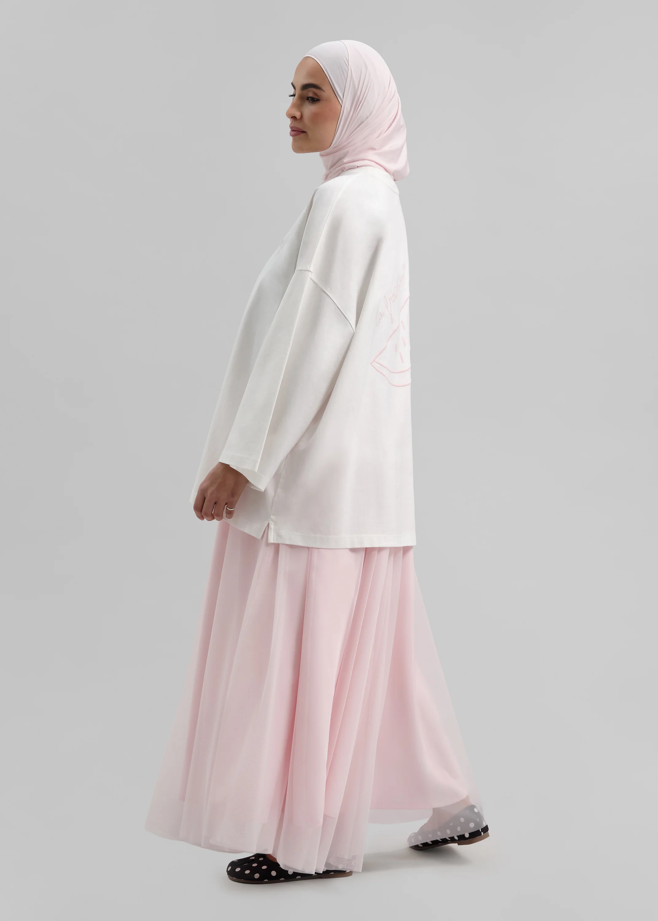 Le T-shirt Capsule Pastèque Blanc - Image 3
